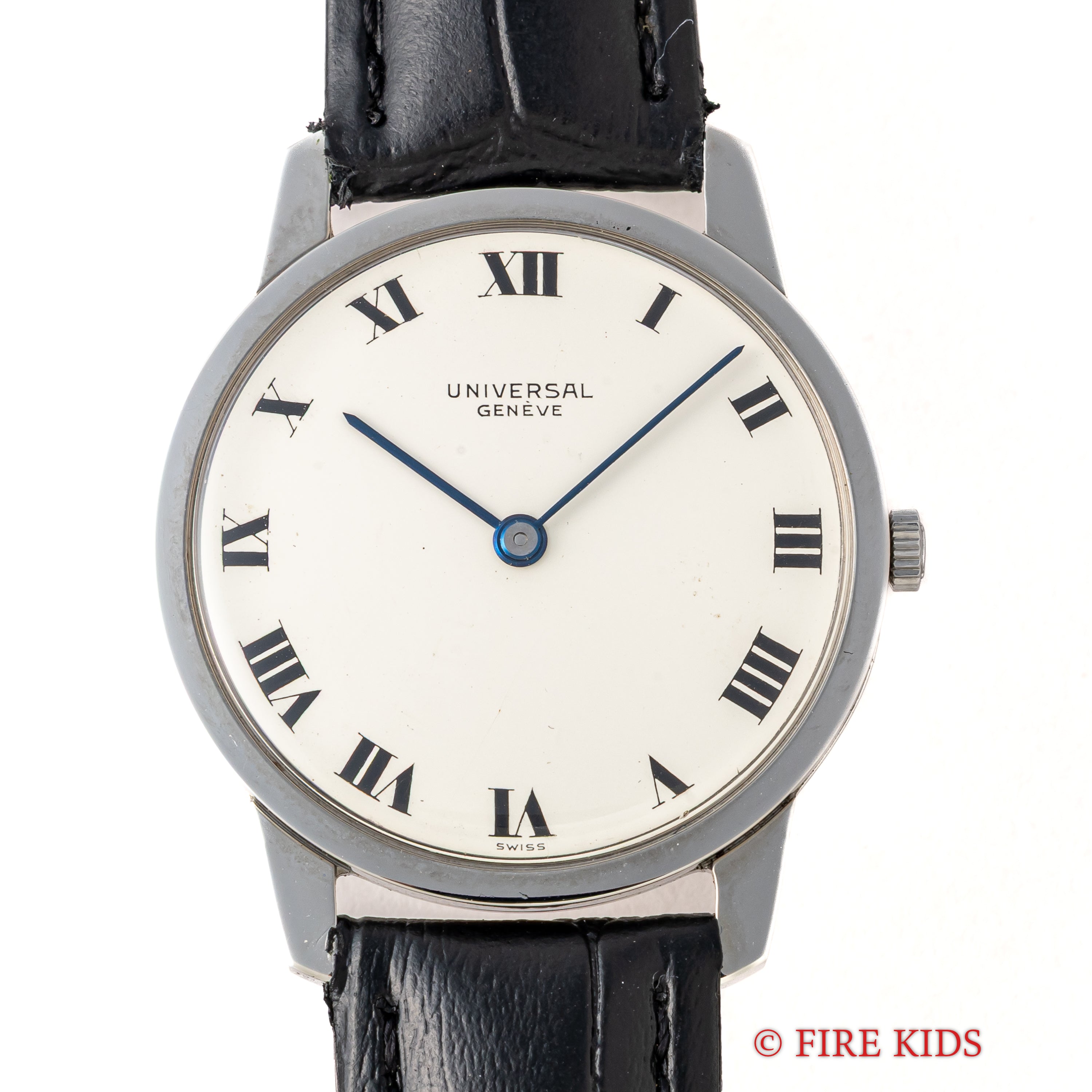 ユニバーサルジュネーブ アルテッセ ホワイトローマン 1970年代製 手巻き