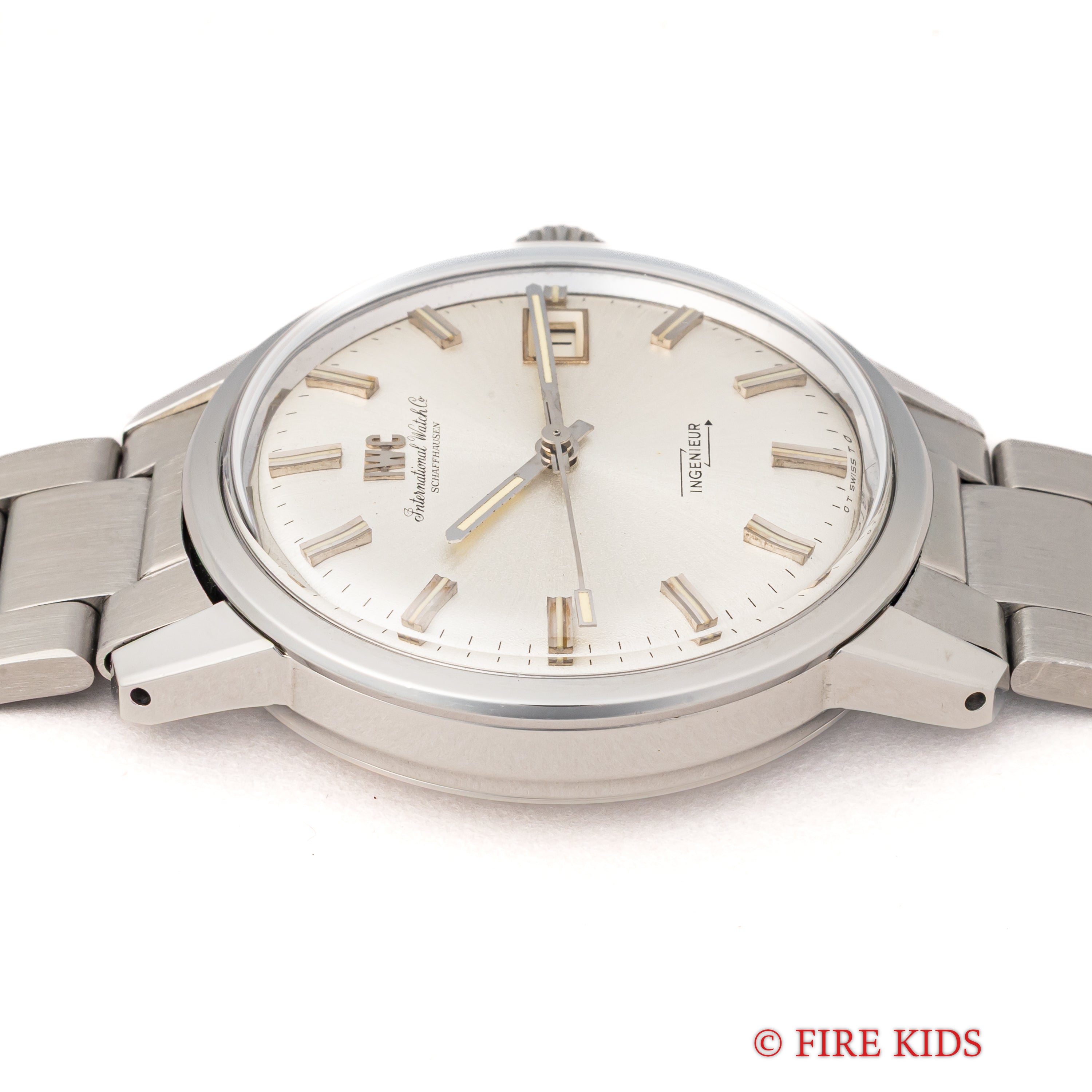 IWC インヂュニア ジャンボ Ref.866A シグマダイヤル 1971年製 純正3連ブレス インヂュニア2ndモデル