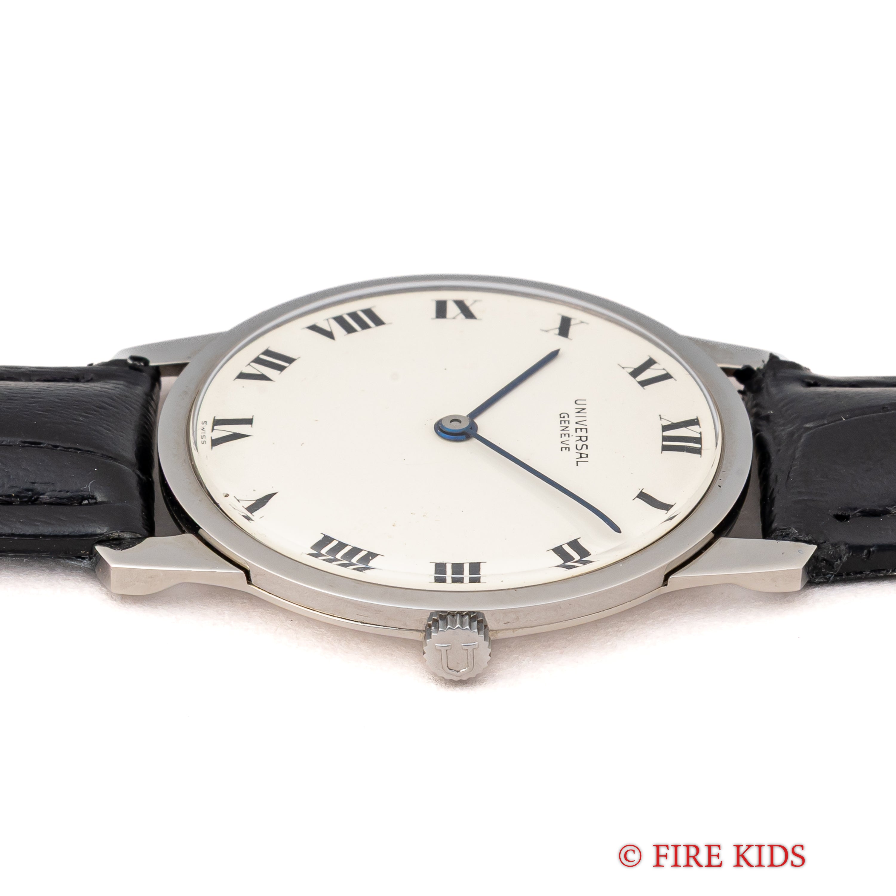 ユニバーサルジュネーブ アルテッセ ホワイトローマン 1970年代製 手巻き