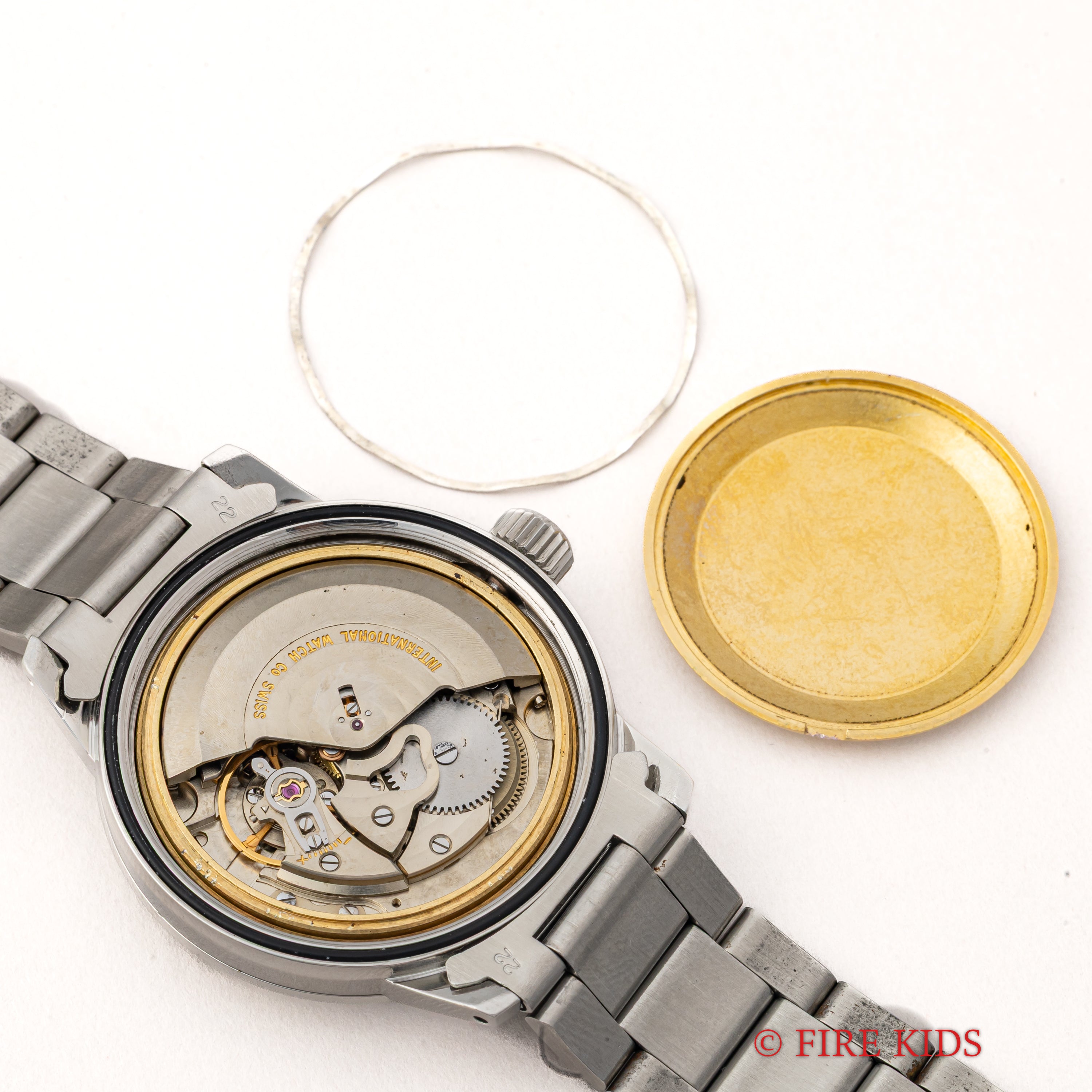 IWC インヂュニア ジャンボ Ref.866A シグマダイヤル 1971年製 純正3連ブレス インヂュニア2ndモデル