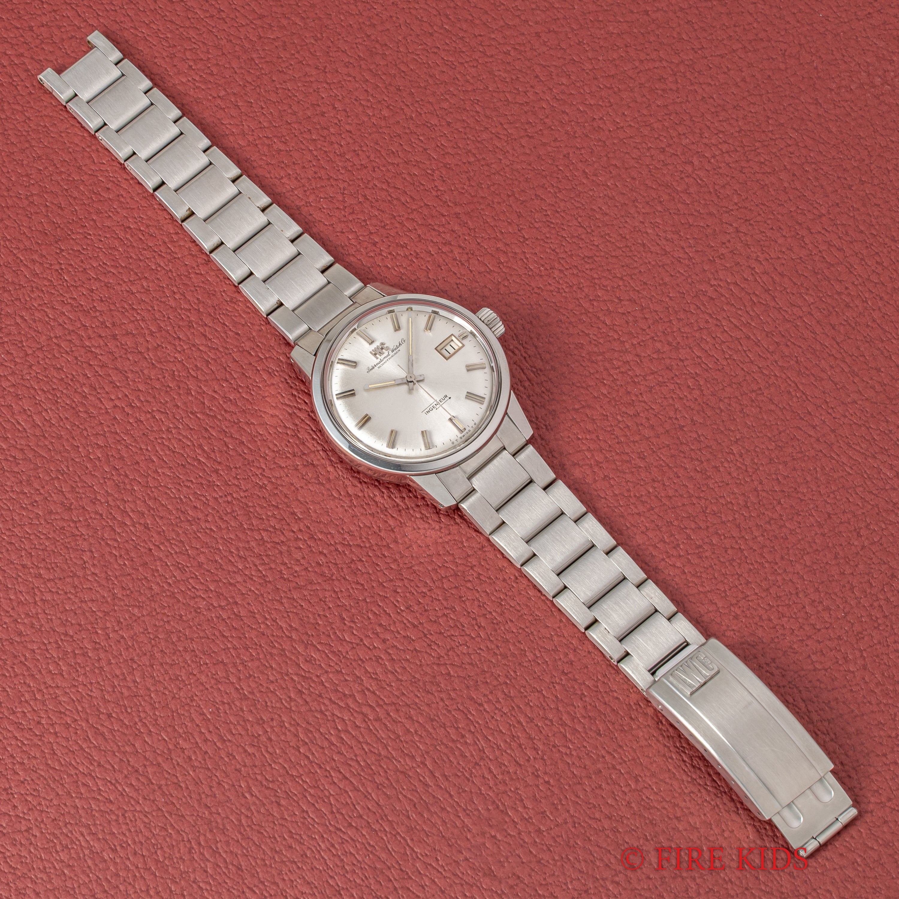 IWC インヂュニア ジャンボ Ref.866A シグマダイヤル 1971年製 純正3連ブレス インヂュニア2ndモデル