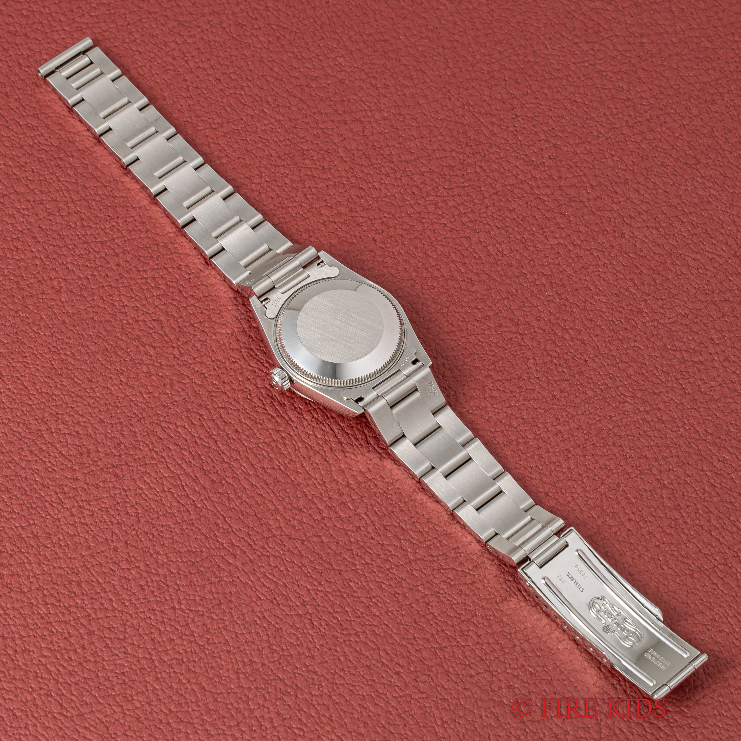 ロレックス デイトジャスト ユニセックスサイズ 2001年製 Ref.78240 ブルーローマンダイヤル ギャラ、タグ、冊子付