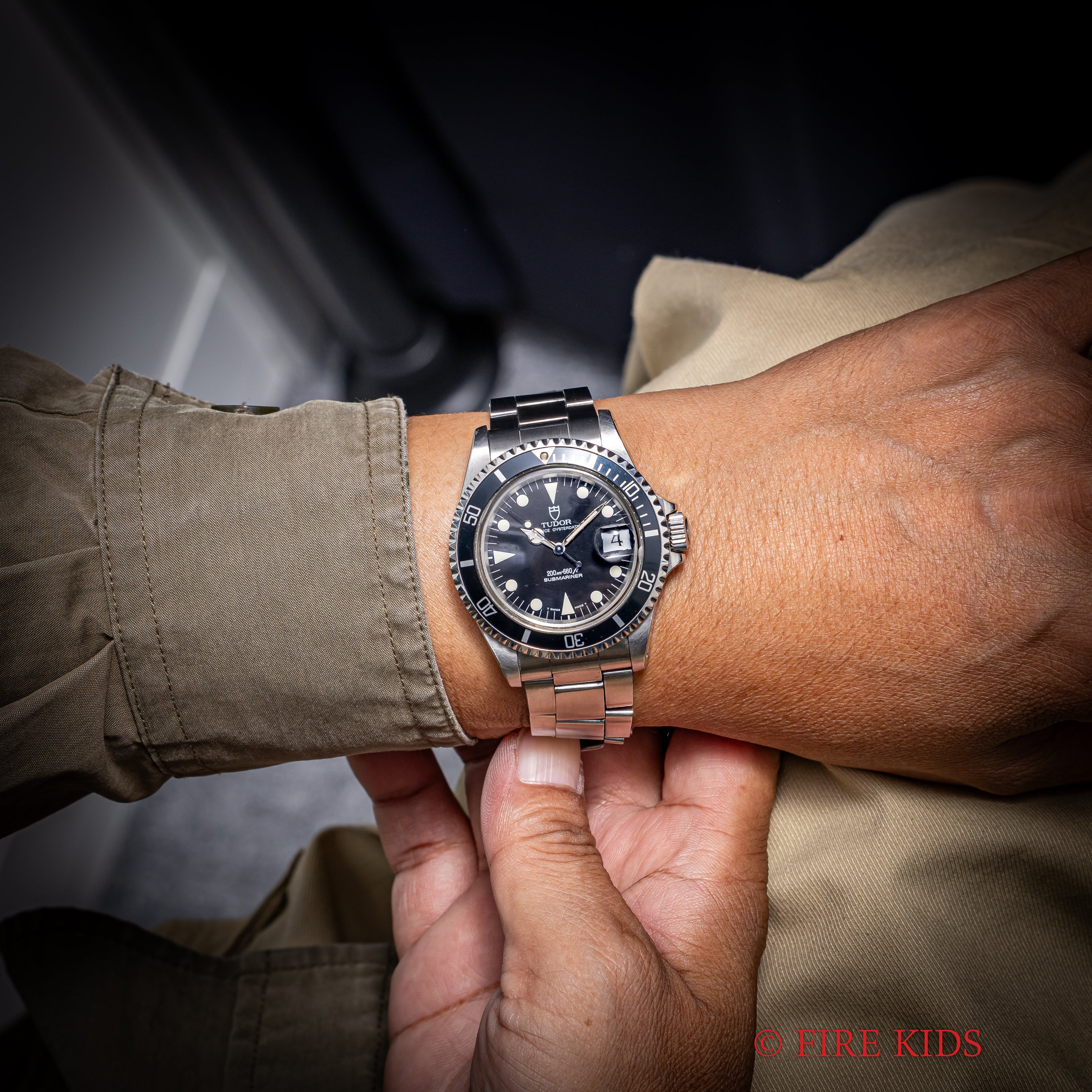 チューダー サブマリーナー 1992年製 Ref.79090 王冠リューズ オリジナルブレス