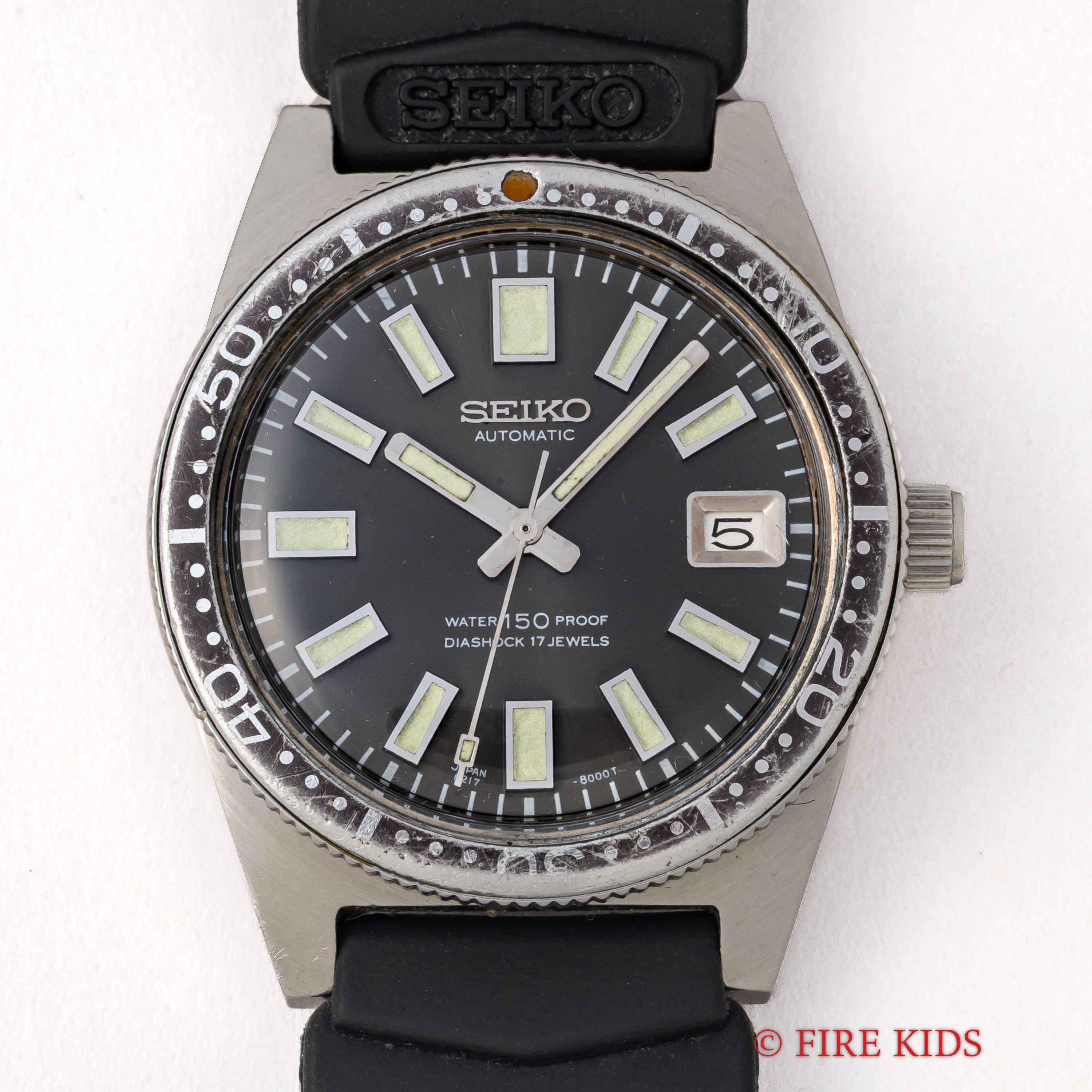 セイコー 150mダイバー ファーストモデル 自動巻き 初期型 1965年製 Ref.6217-8000