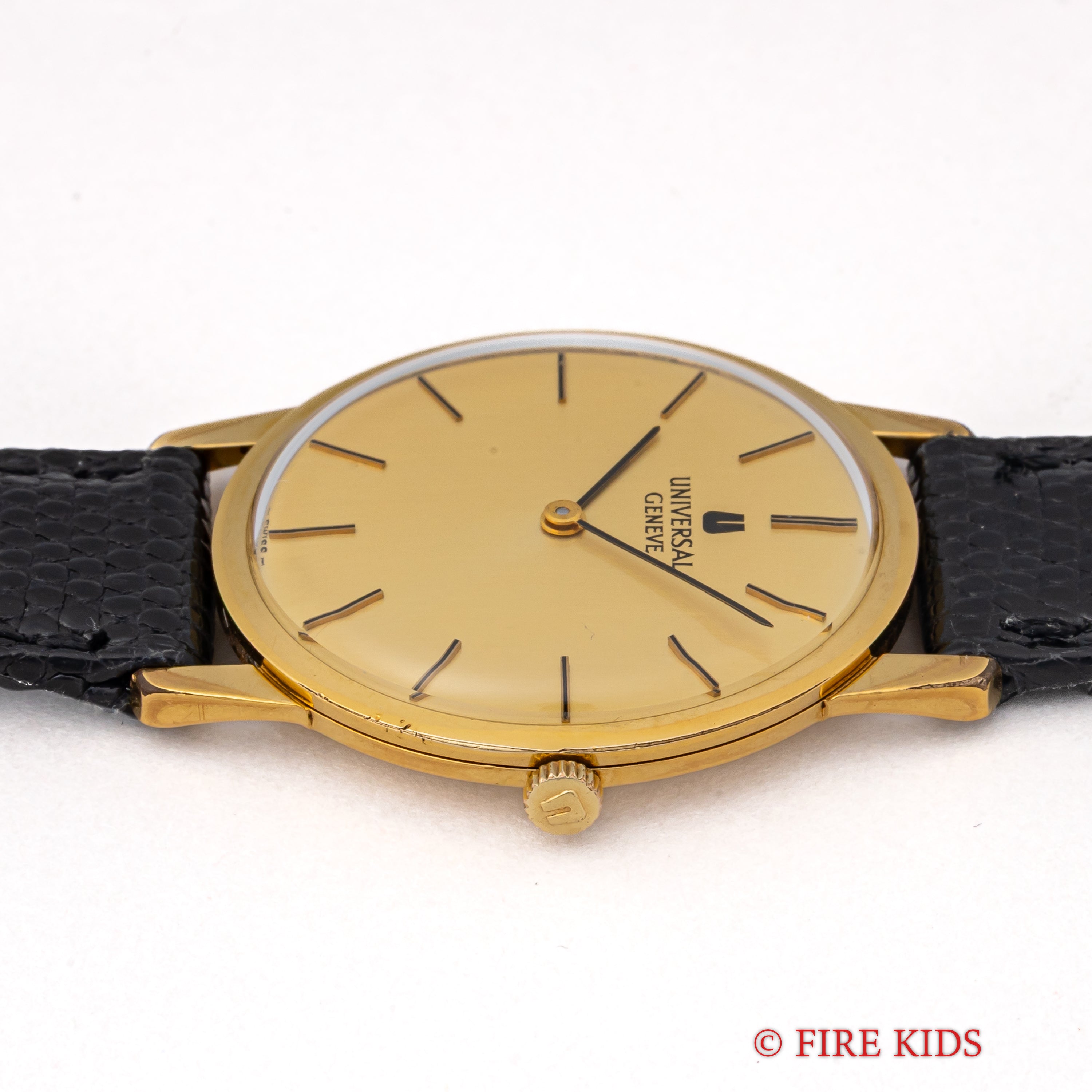 ユニバーサル・ジュネーブ シャンパンダイヤル 手巻き 1970年代製 金張り Ref.542101 Cal.1-42