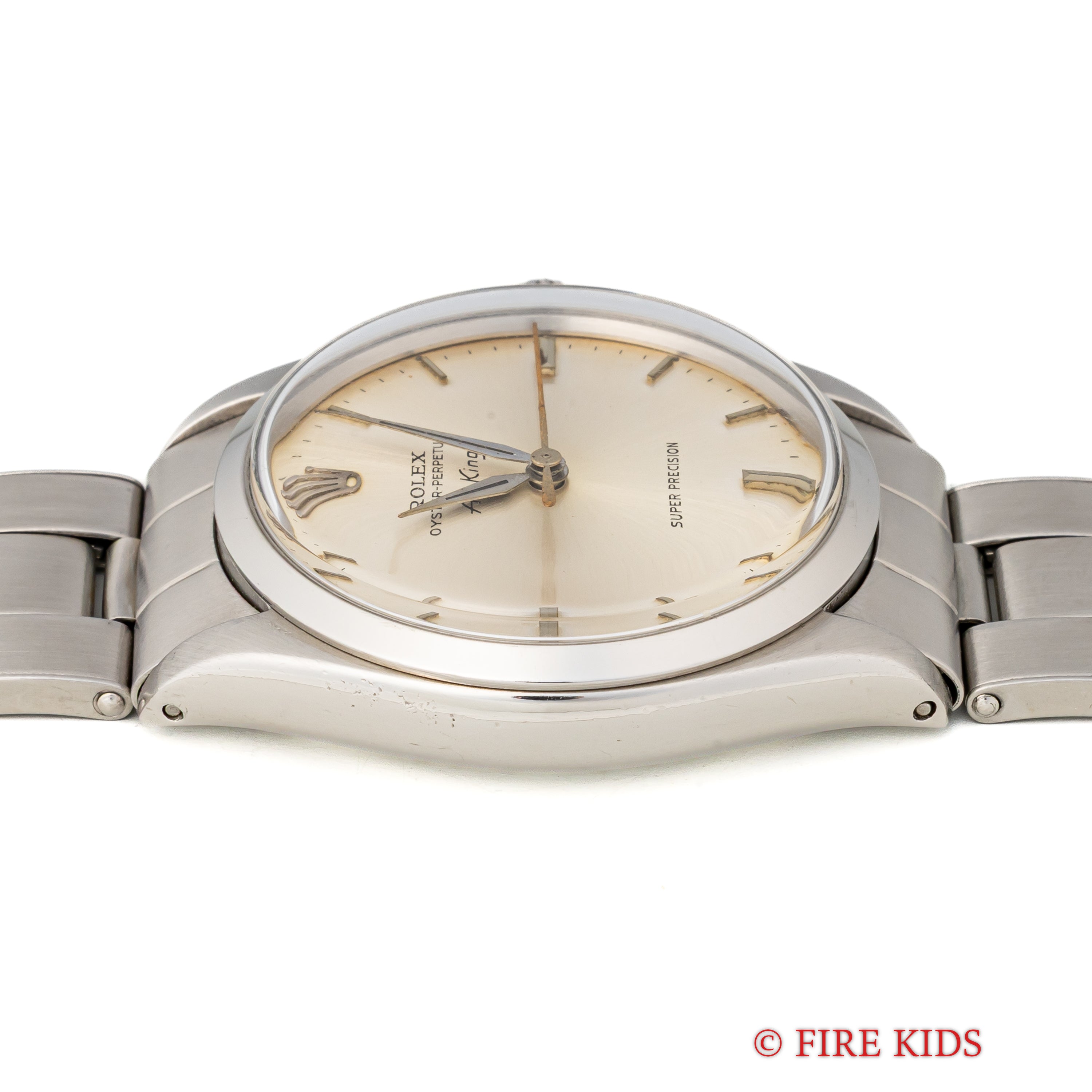 ロレックス エアキング 1963年製 シルバーダイヤル Ref.5500