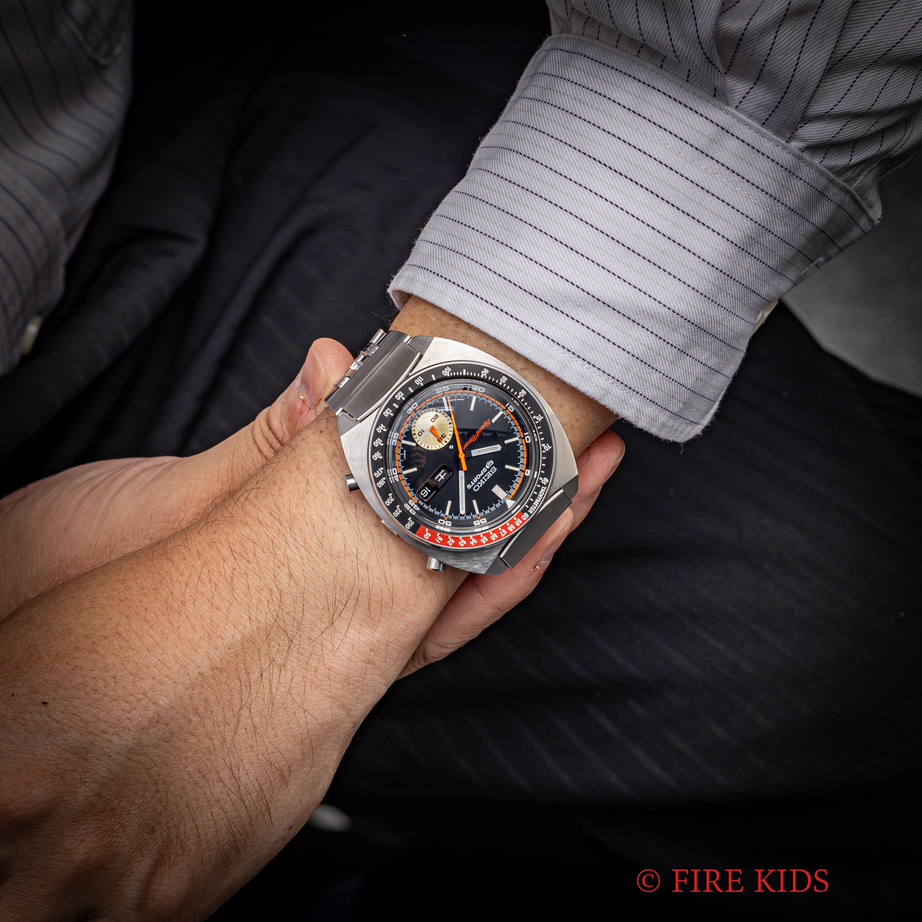 セイコー 5スポーツ スピードタイマー 1972年製 Ref.6139-6032 コークベゼル 国内仕様