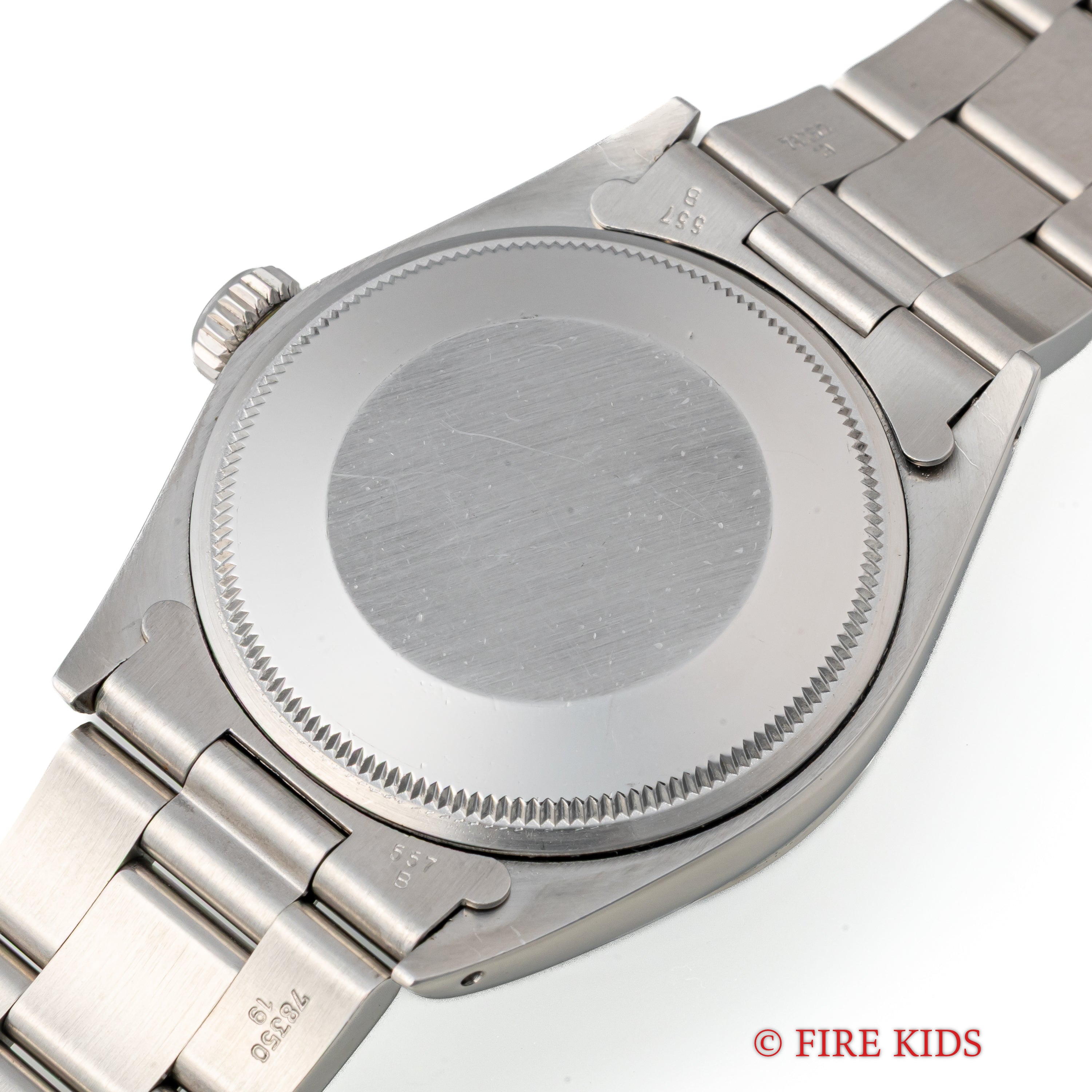 ロレックス オイスターパーペチュアルデイト ブルーブリックダイアル 自動巻き 1971年製 Ref.1500 Cal.1570