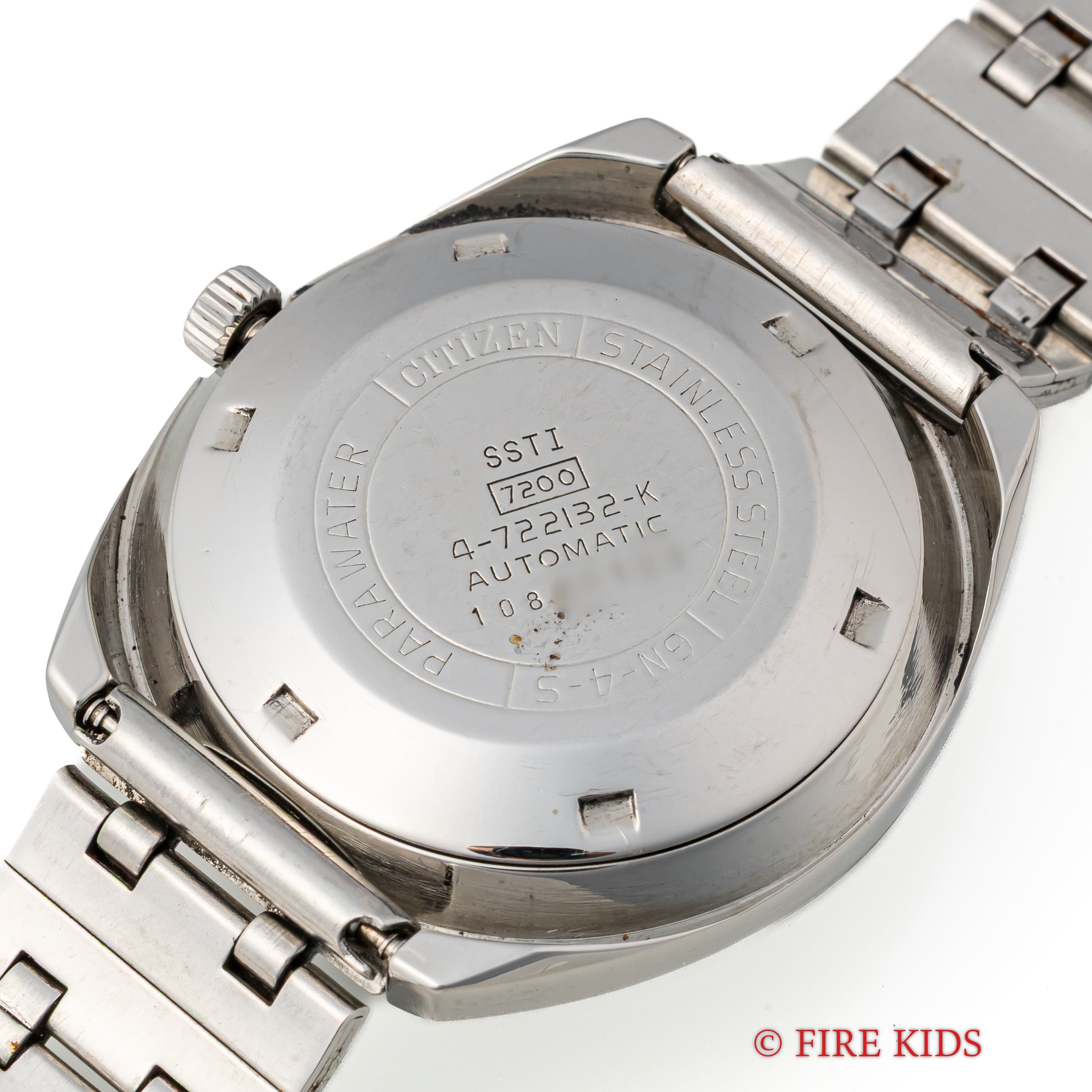 シチズン オートマチック 1971年製 純正ブレス カットガラス