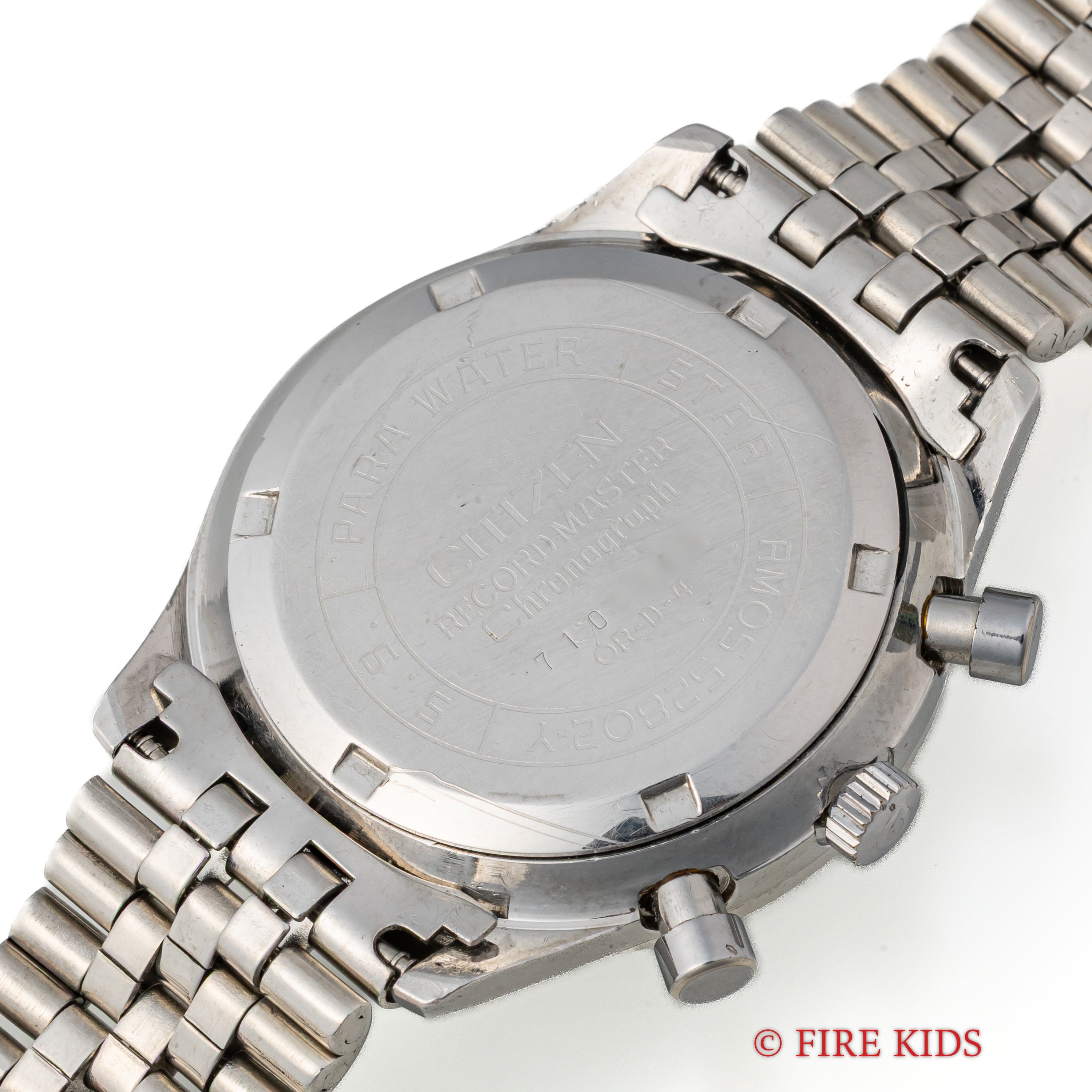 シチズン 1967年製 レコードマスター 手巻き フライバック機能 純正ブレス