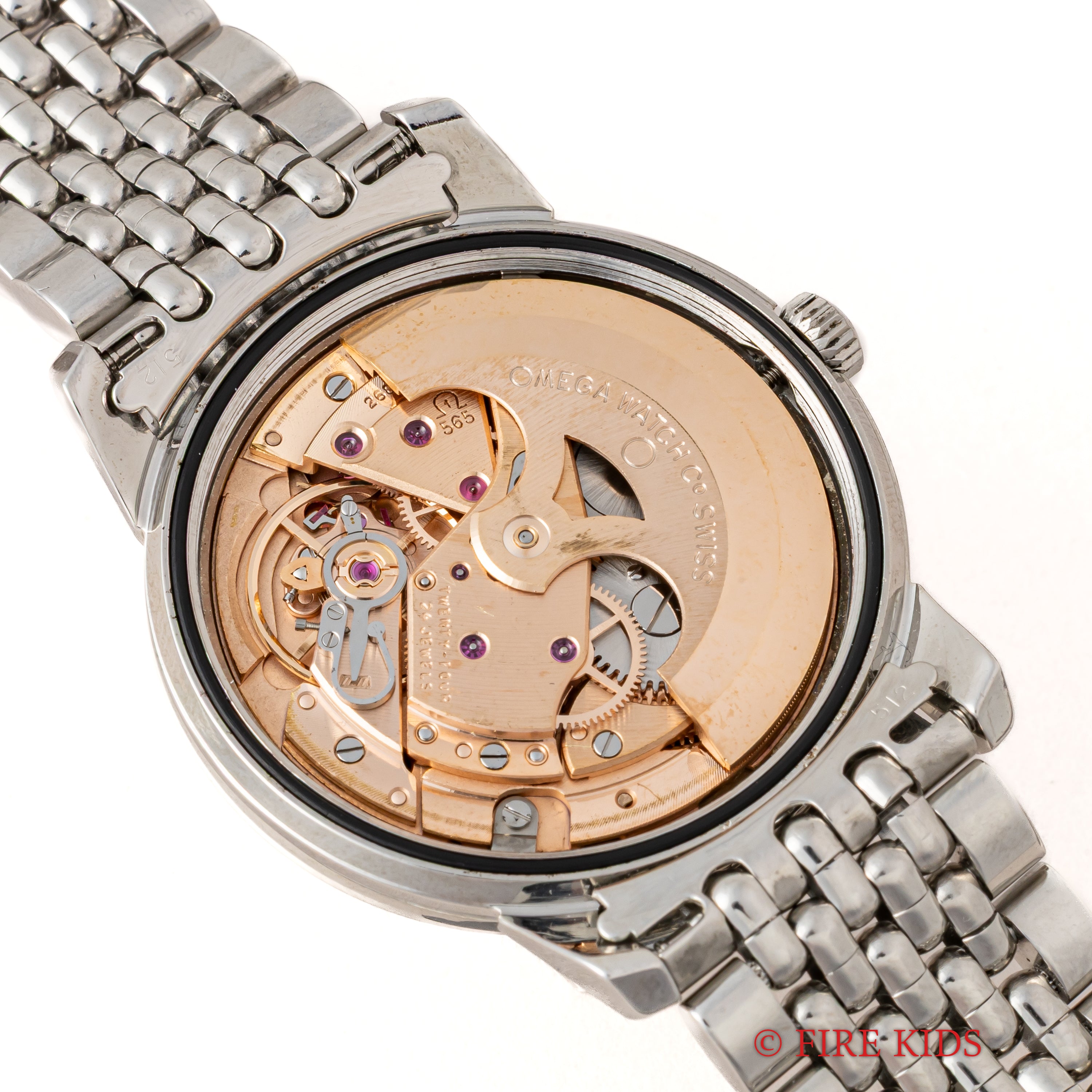 オメガ シーマスターオートマチック 1968年製 Cal.565 純正ブレス付き Ref.166.003