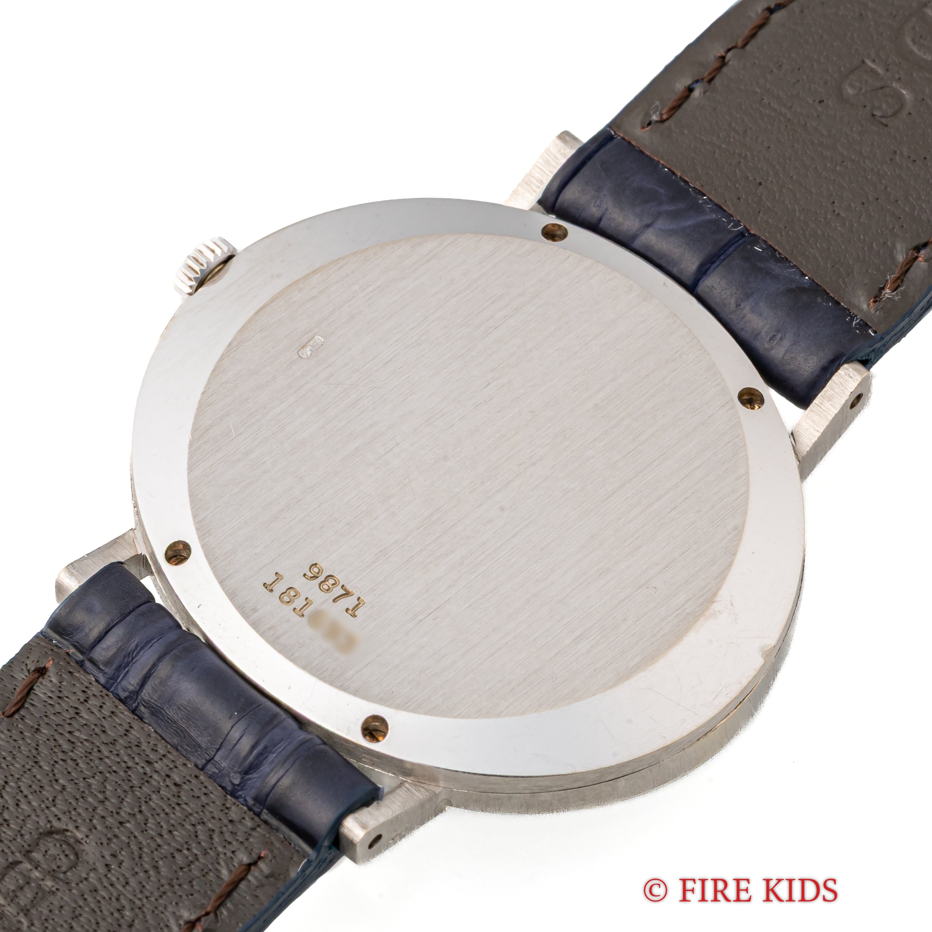 ピアジェ 1980年代製 18金ホワイトゴールド ラピスラズリダイヤル