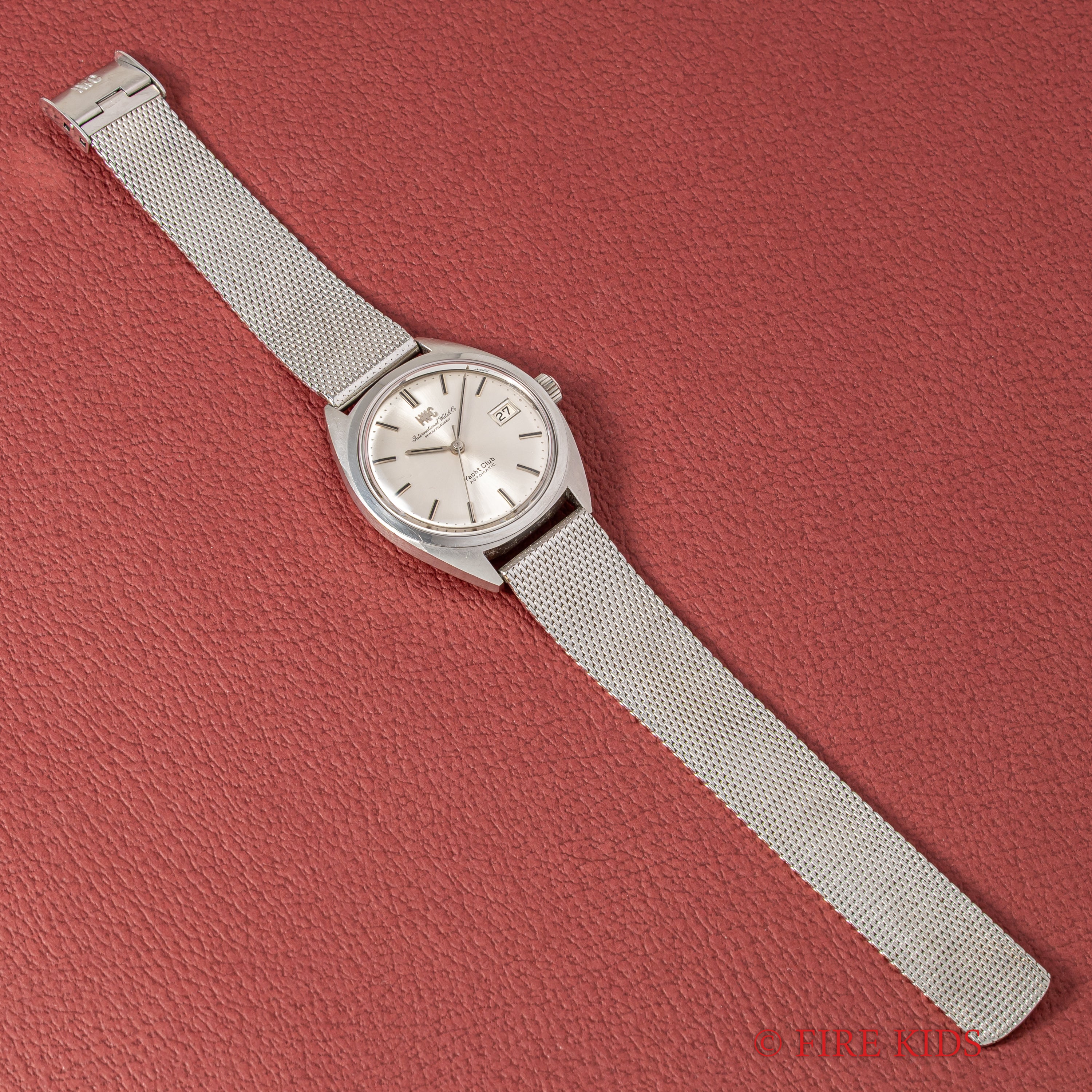 IWC ヨットクラブ 1973年製 シルバーダイヤル ペラトン式自動巻き Cal.8541B