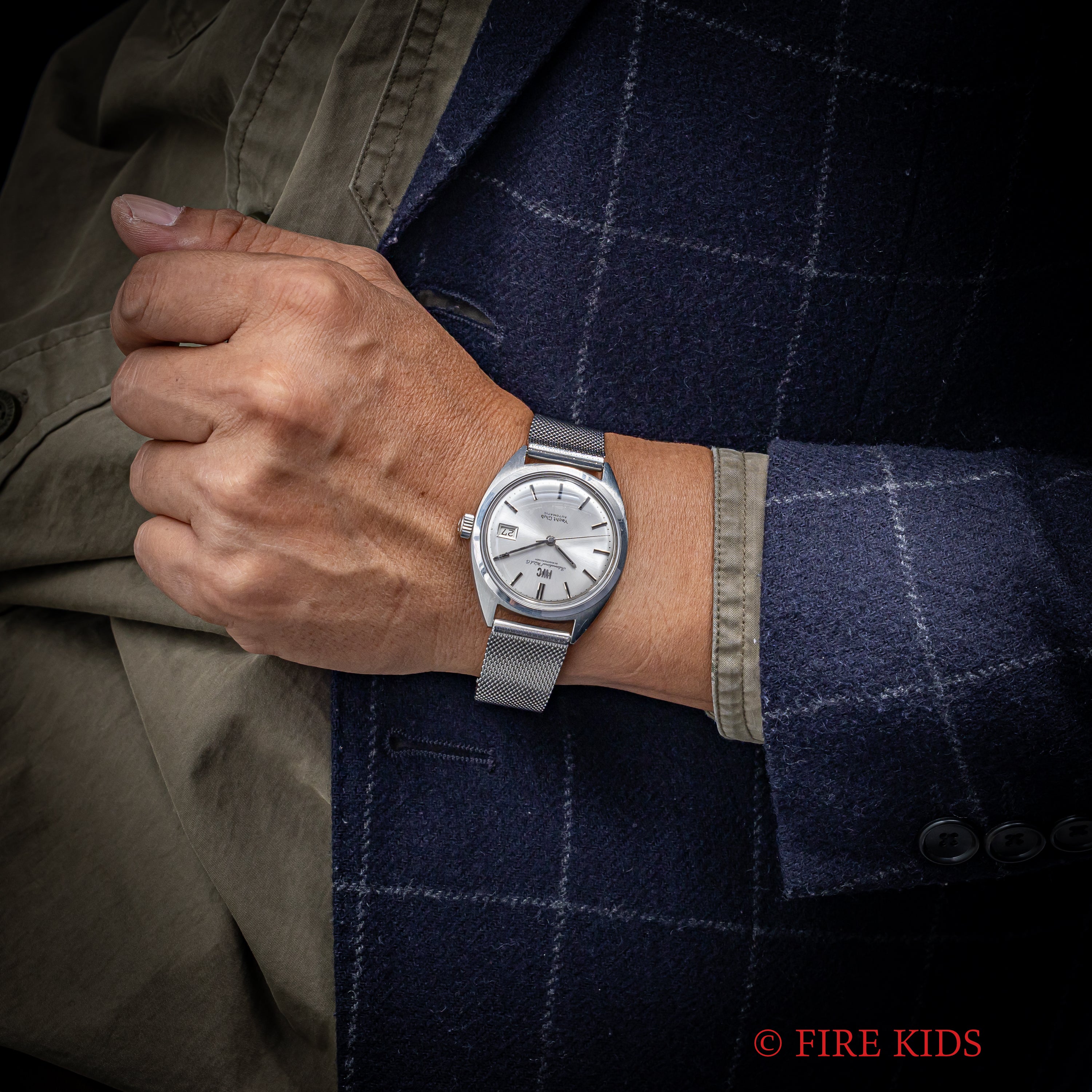 IWC ヨットクラブ 1973年製 シルバーダイヤル ペラトン式自動巻き Cal.8541B