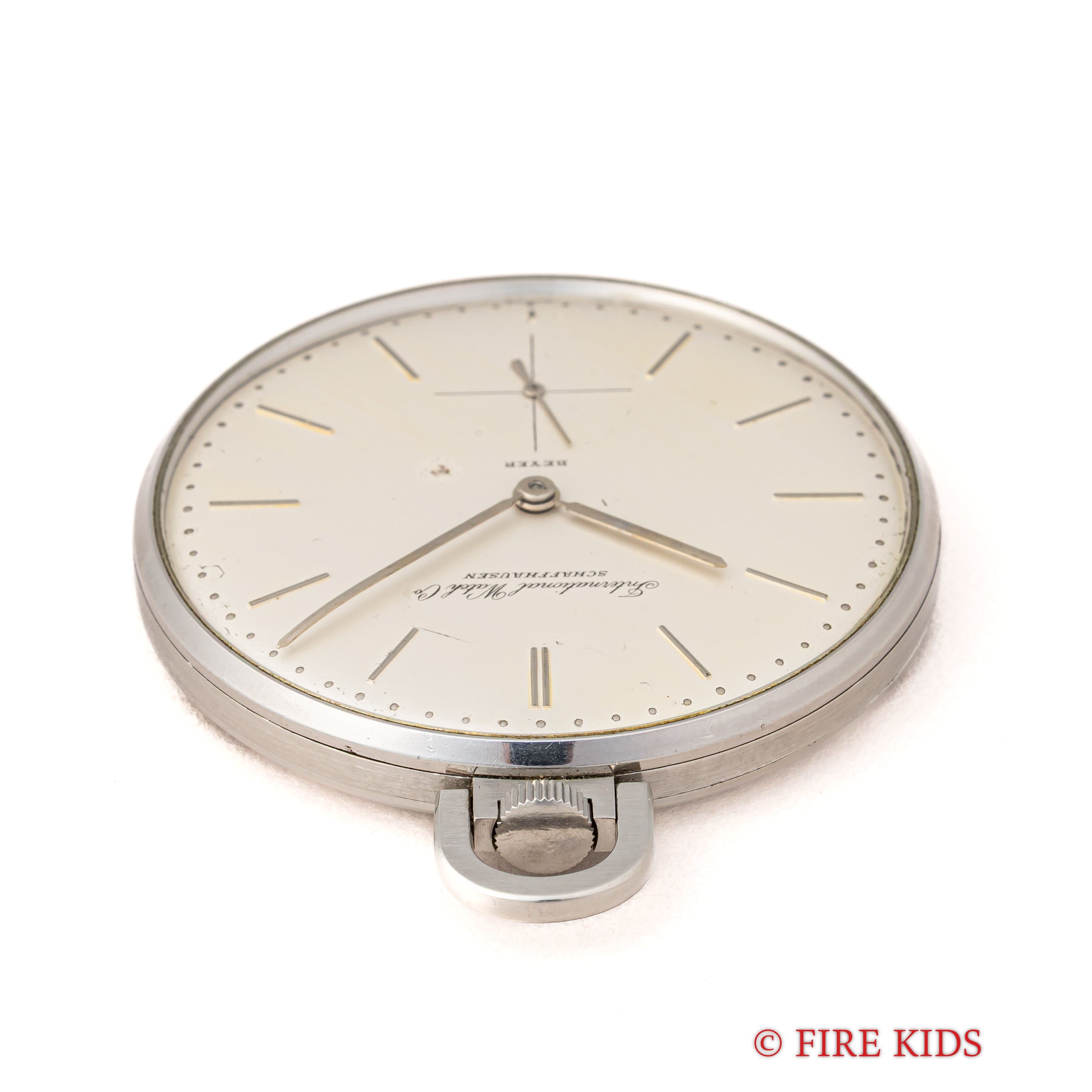 IWC 懐中時計 BEYERダブルネーム Cal.97 スモールセコンド 1963年製