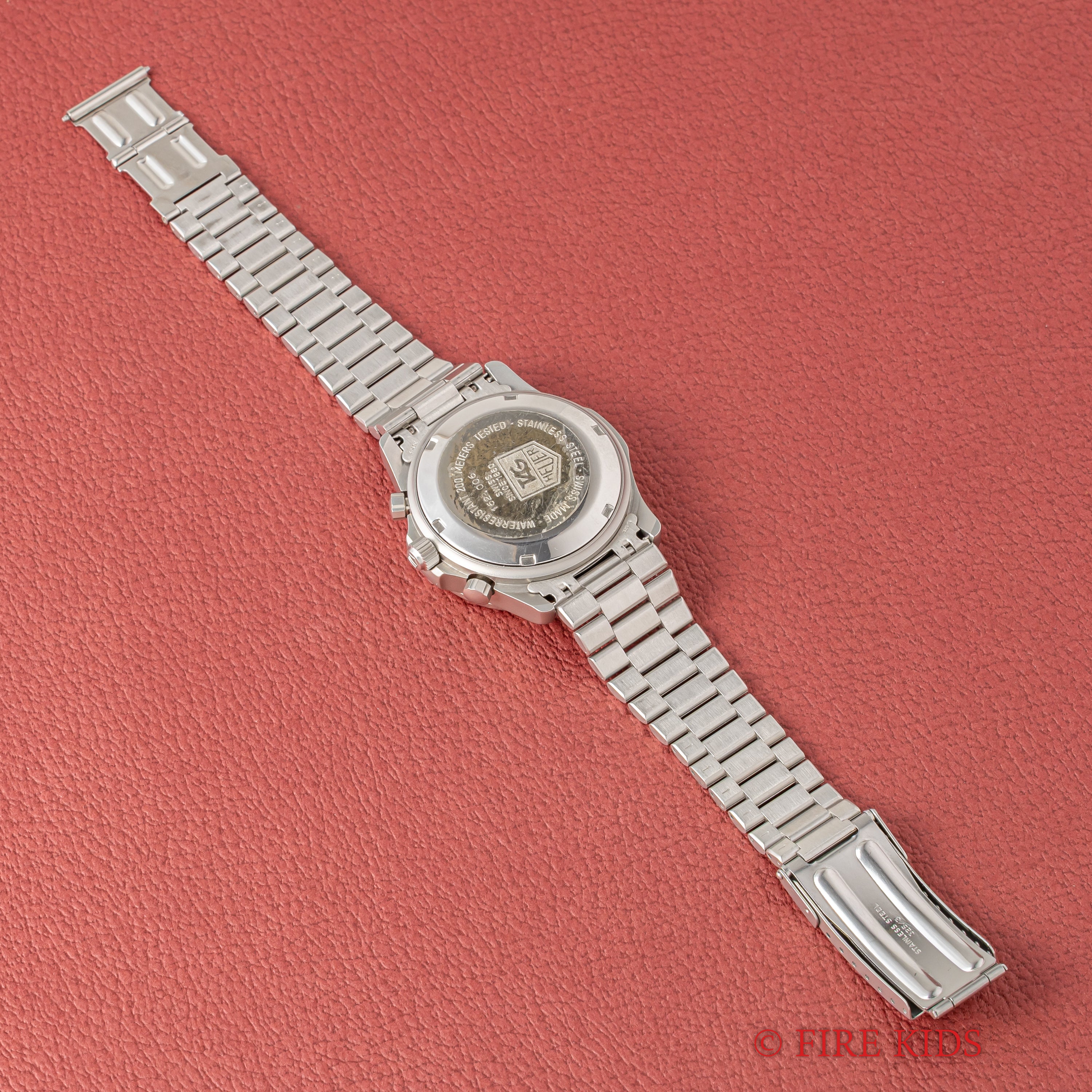 タグホイヤー ダイバーズクロノグラフ 2000プロフェッショナル 自動巻きクロノグラフ 1990年販売ギャラ