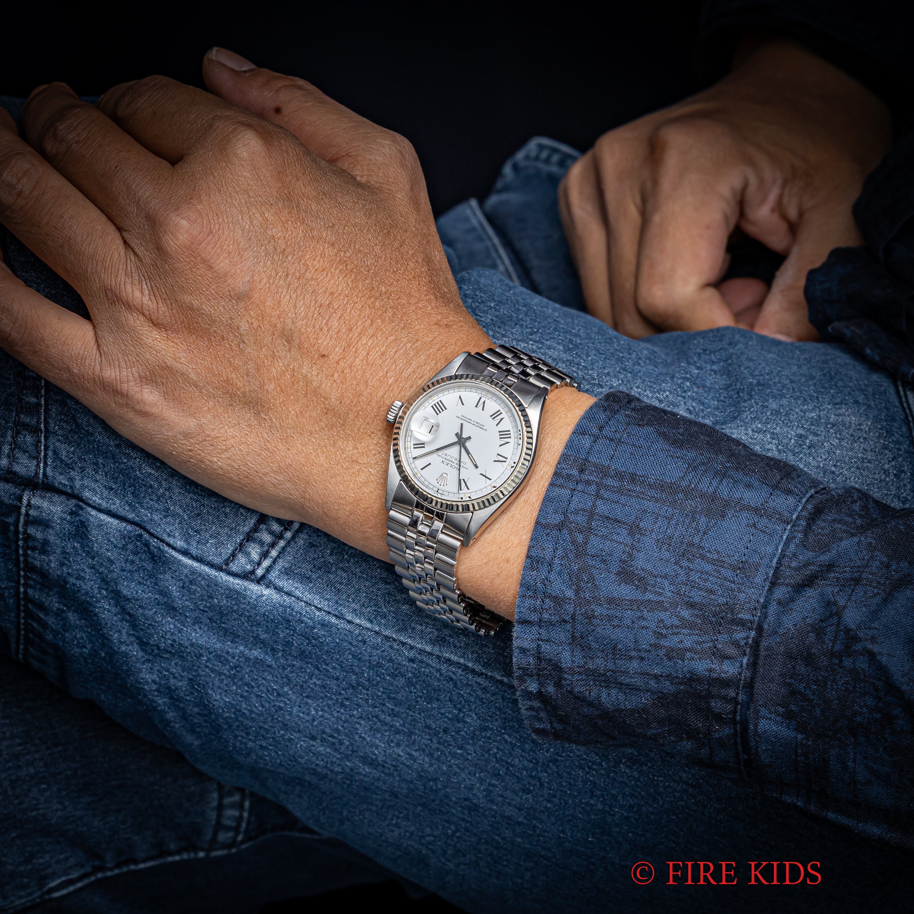 ロレックス デイトジャスト 自動巻き 1973年製 Ref.1601 バックリーダイヤル