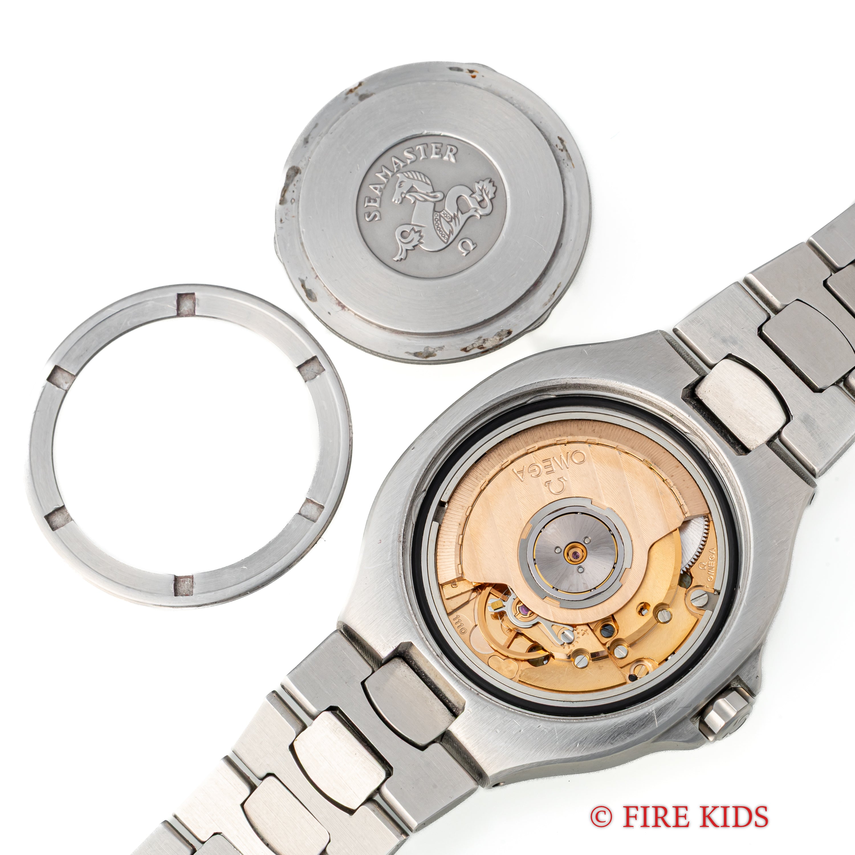 オメガ シーマスター200m プレボンド ミッドサイズ 1988年製 自動巻き ジェンタデザイン