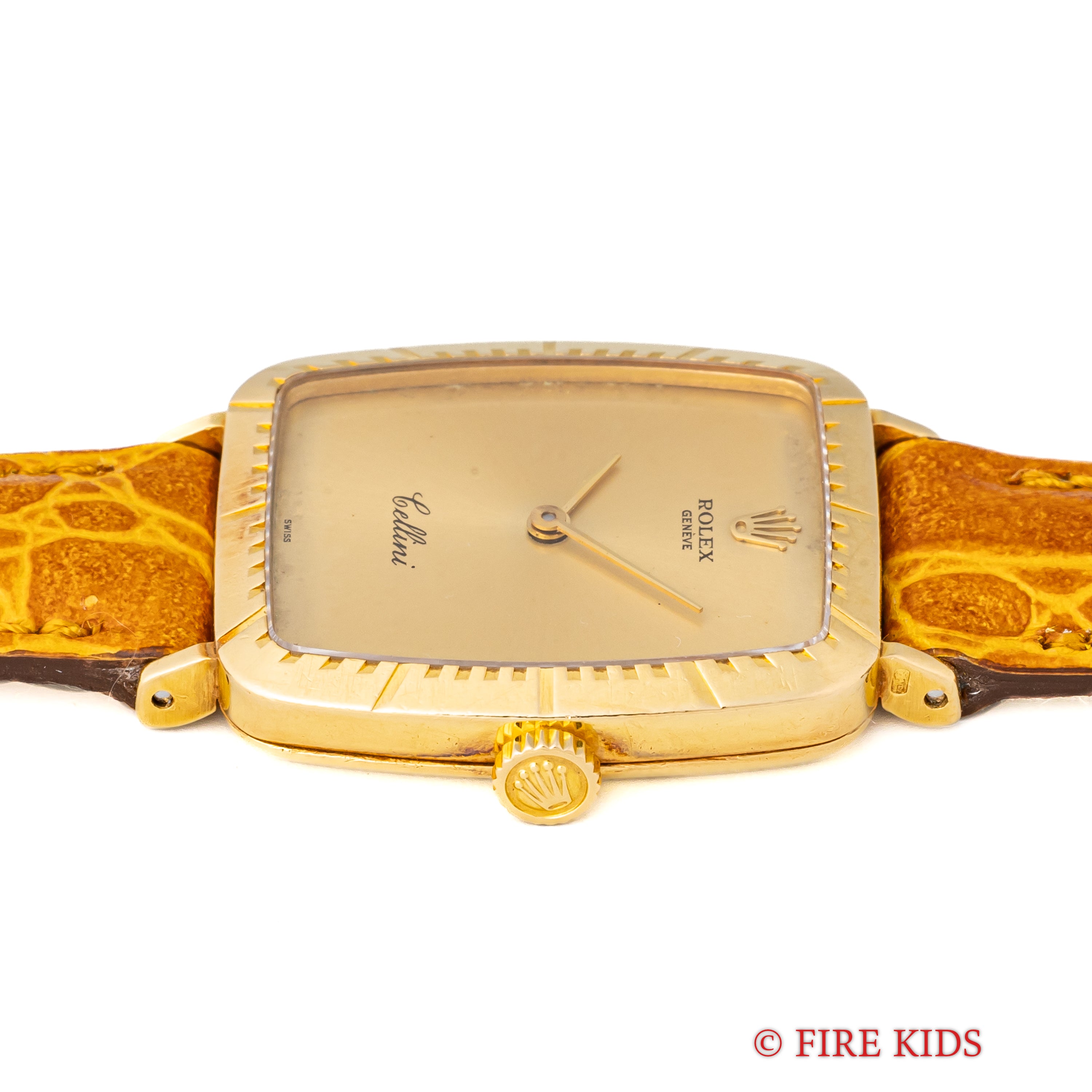 ロレックス チェリーニ レディース 18金無垢イエローゴールド 1981年製 シルバーダイヤル Ref.4080