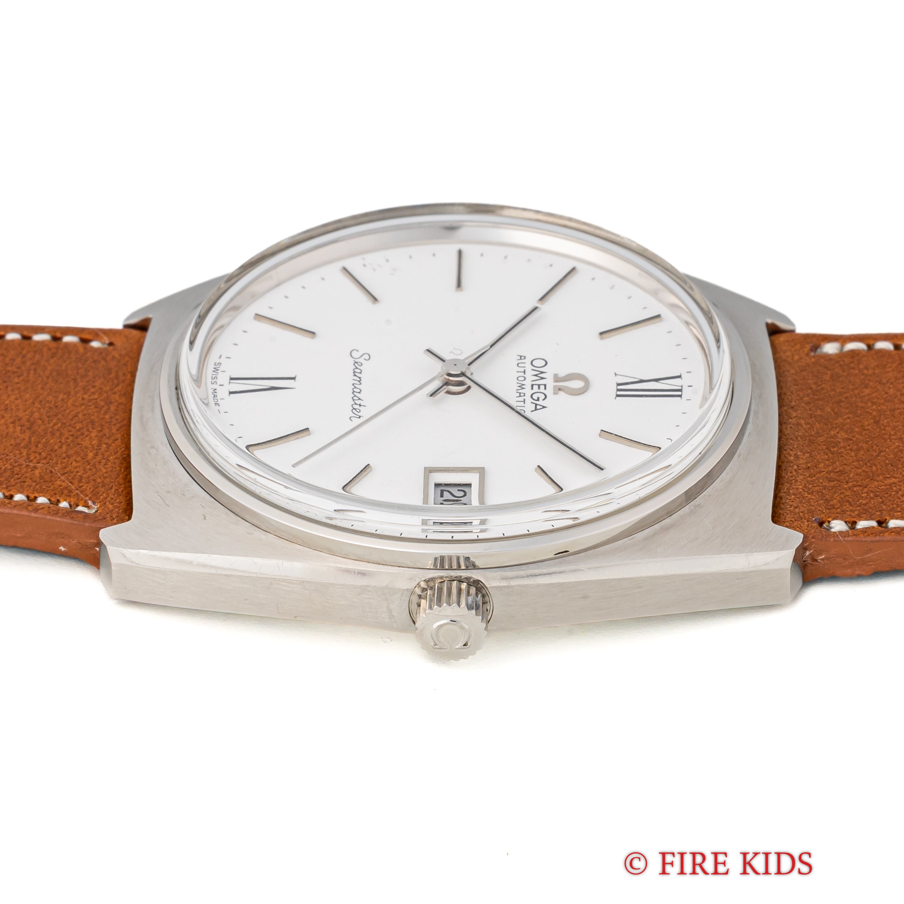 オメガ シーマスターオートマチック 1973年製 Cal.1012 Ref.166.0204 ホワイトローマン