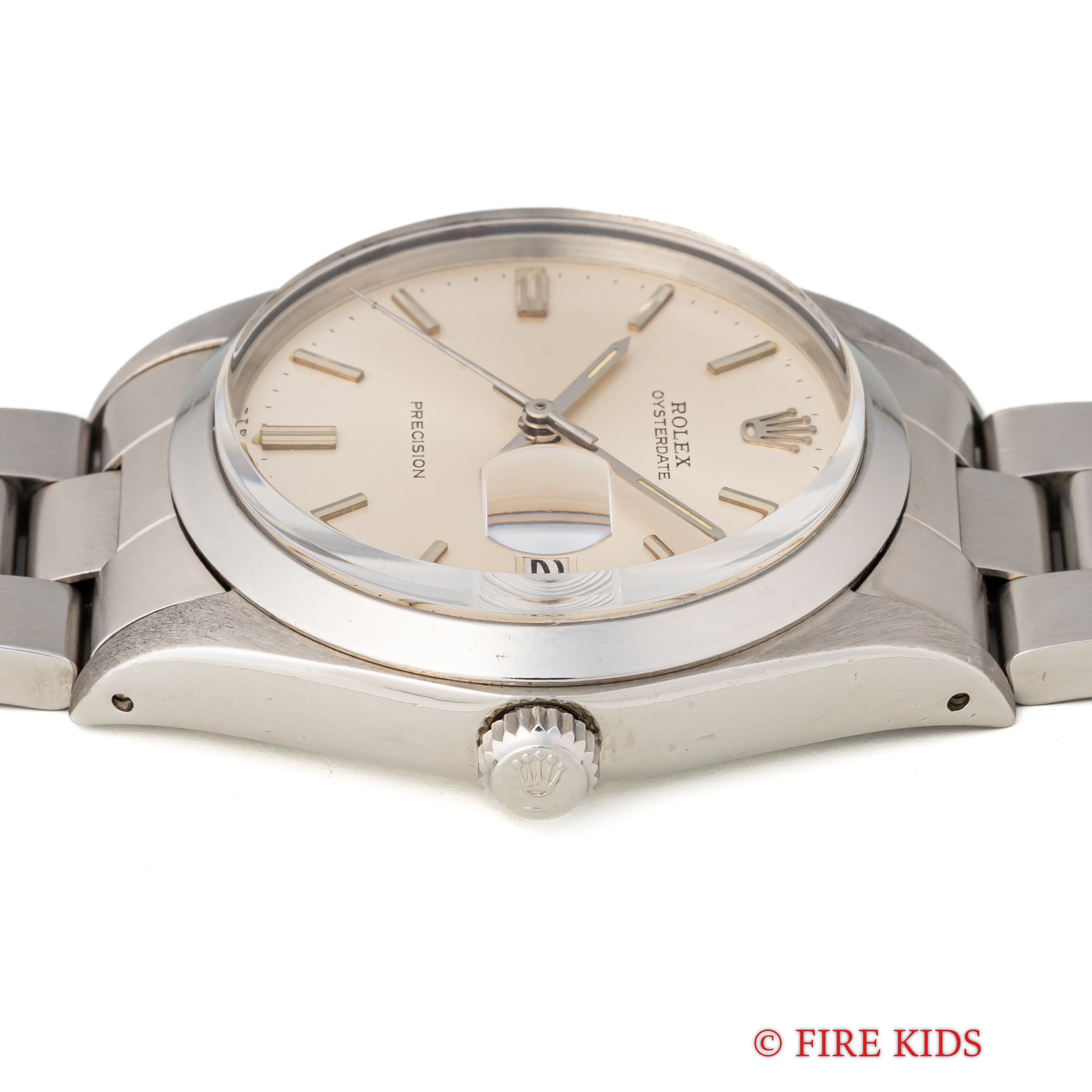 ロレックス オイスターデイト 1971年製 Ref.6694 手巻 純正巻きブレス