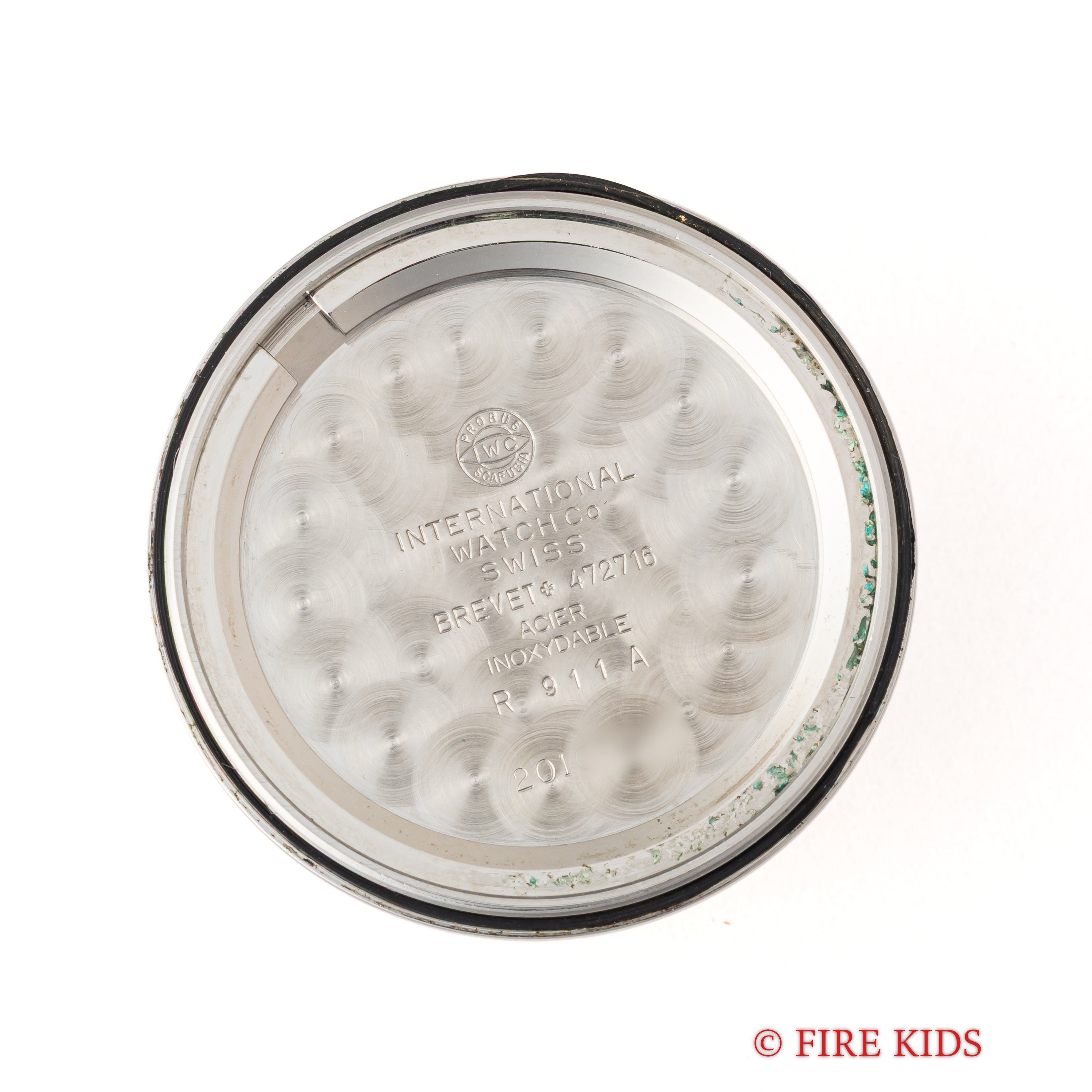 IWC 14金無垢ヨットクラブ バックステン Ref.911A 1971年製 ペラトン式自動巻き Cal.854B ノンデイト