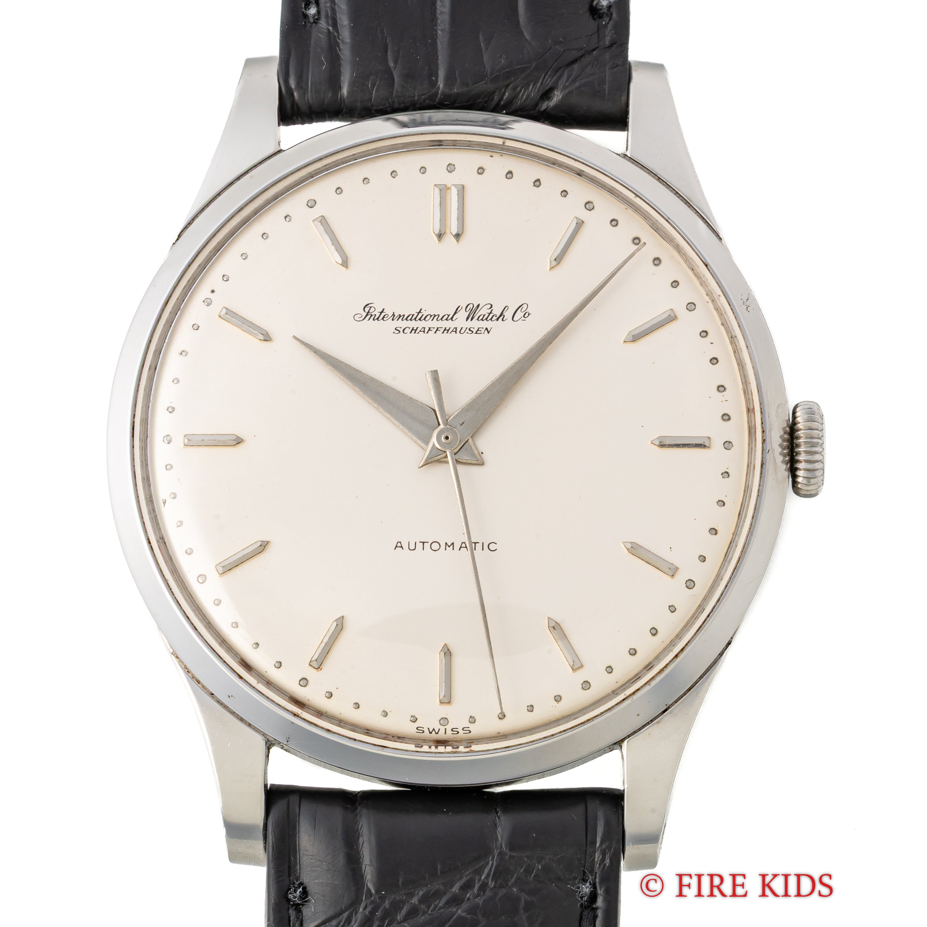 IWC ラウンドケース 1960年製 ペラトン式自動巻き Cal.853 ノンデイト