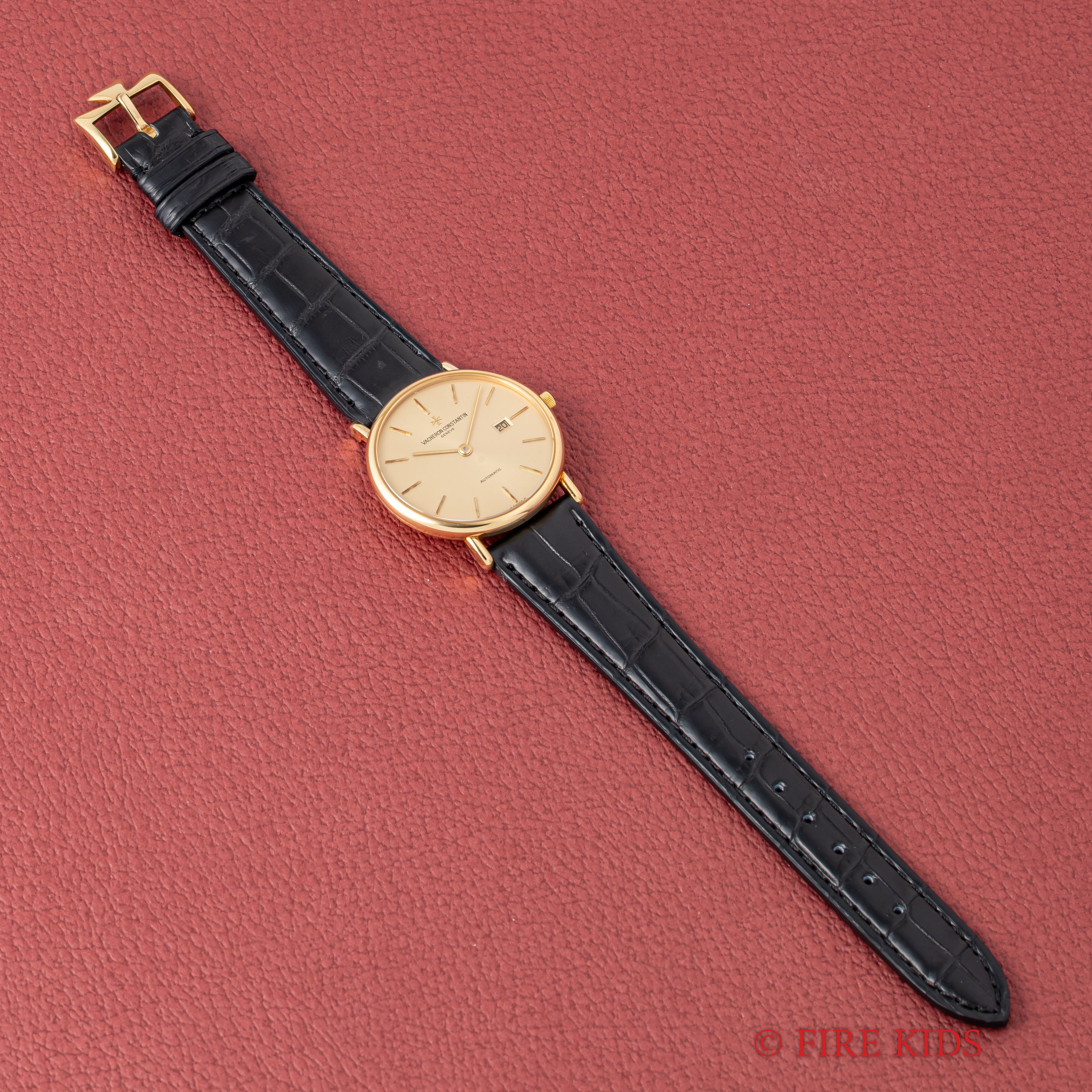 ヴァシュロン・コンスタンタン パトリモニー 自動巻き 1990年代製 Ref.48002/1 Cal.1130.1 18金無垢 ギャラ、箱付き