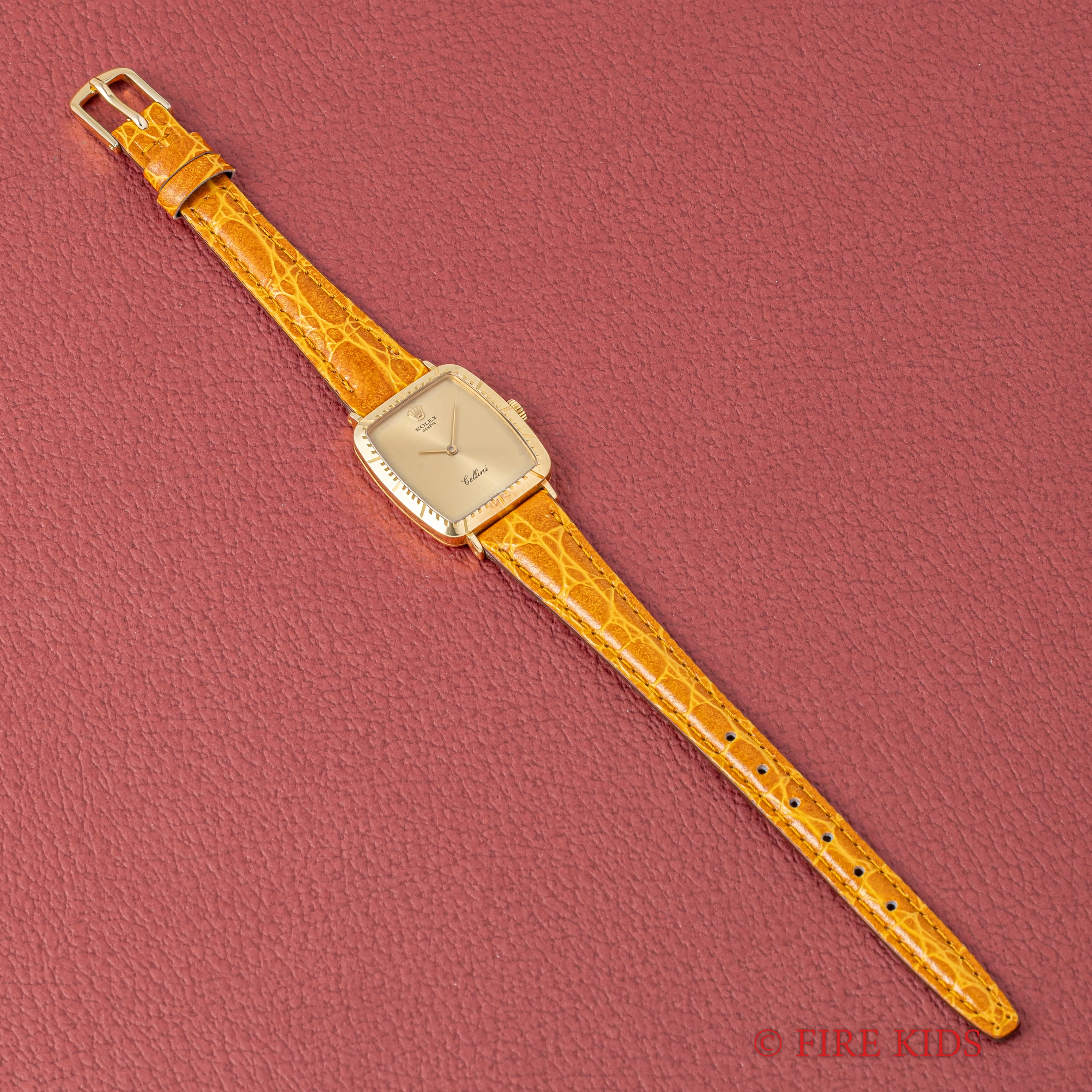 ロレックス チェリーニ レディース 18金無垢イエローゴールド 1981年製 シルバーダイヤル Ref.4080