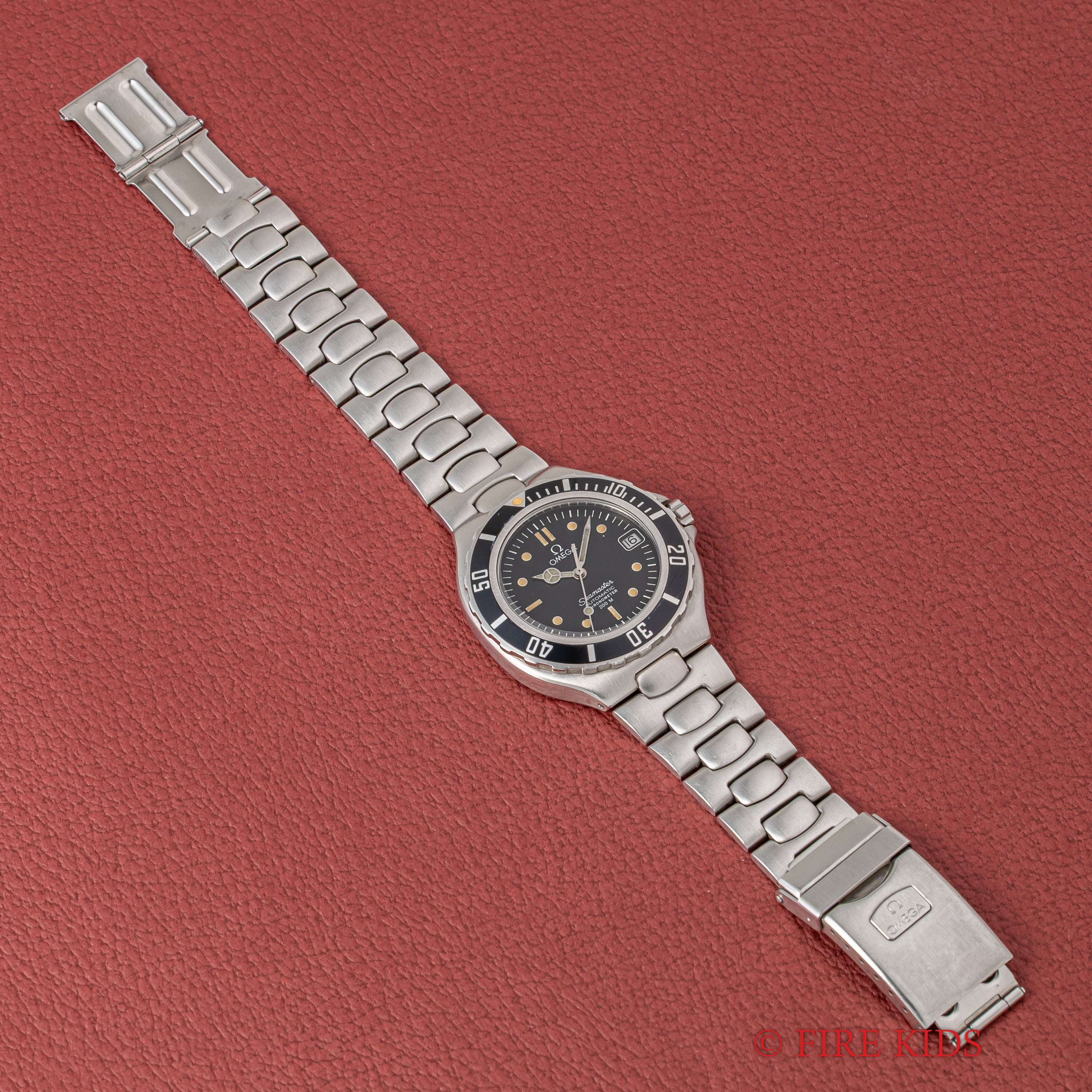 オメガ シーマスター200m プレボンド ミッドサイズ 1988年製 自動巻き ジェンタデザイン