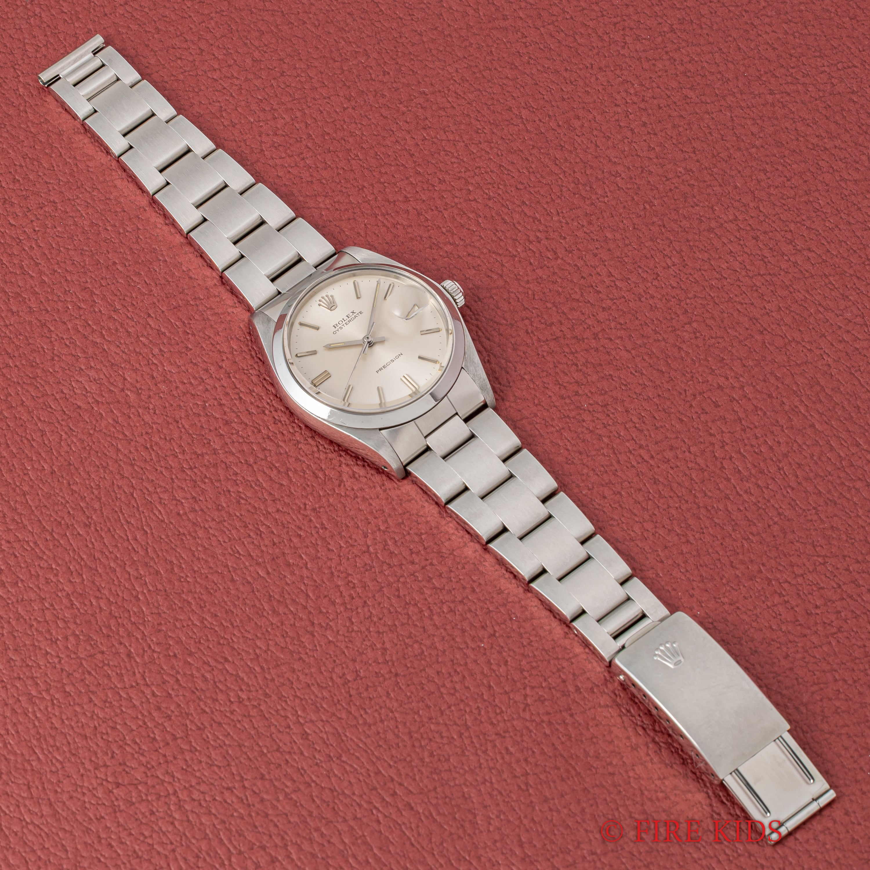 ロレックス オイスターデイト 1971年製 Ref.6694 手巻 純正巻きブレス