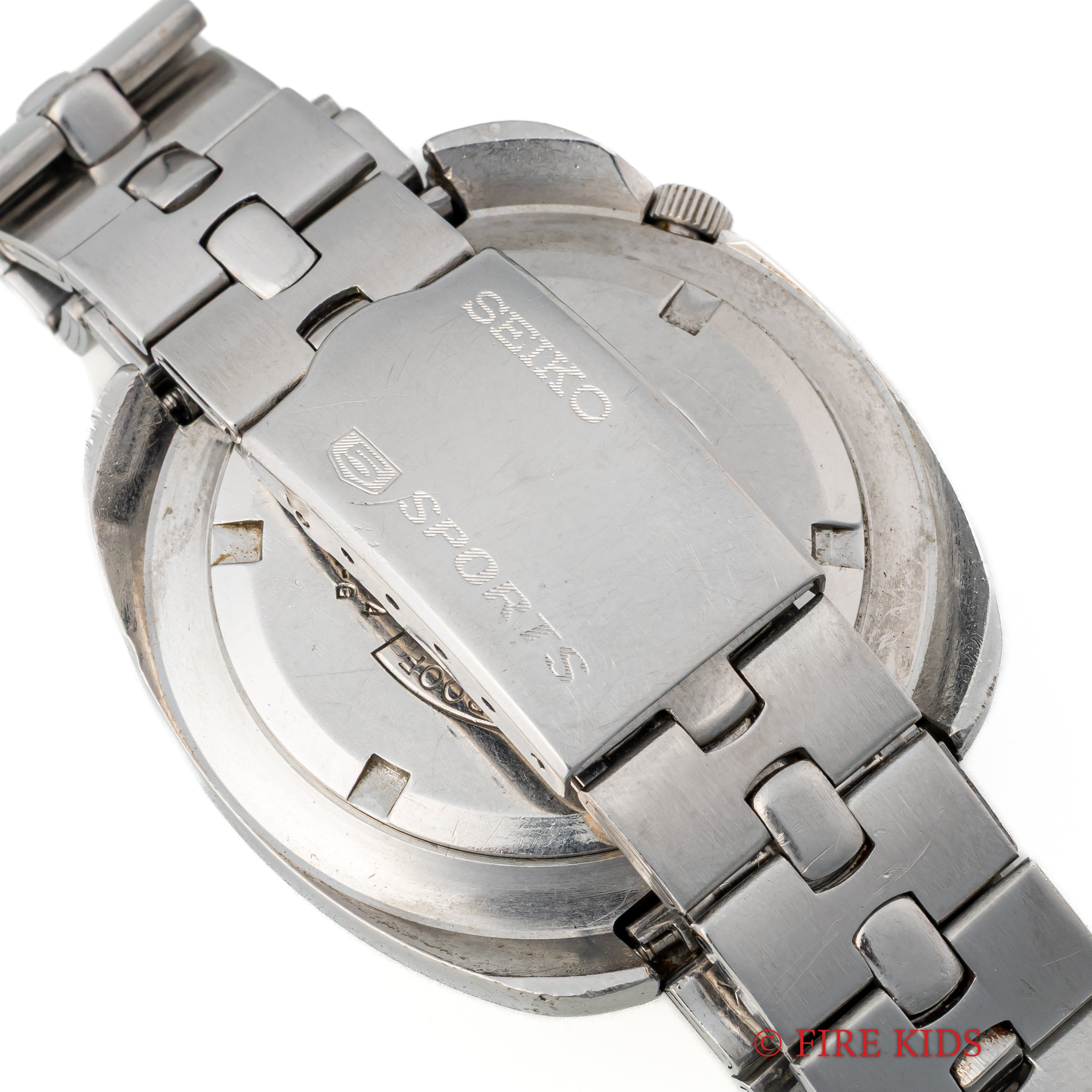 セイコー 5スポーツ 1969年製 インナー回転ベゼル デイデイト自動巻 純正ブレス