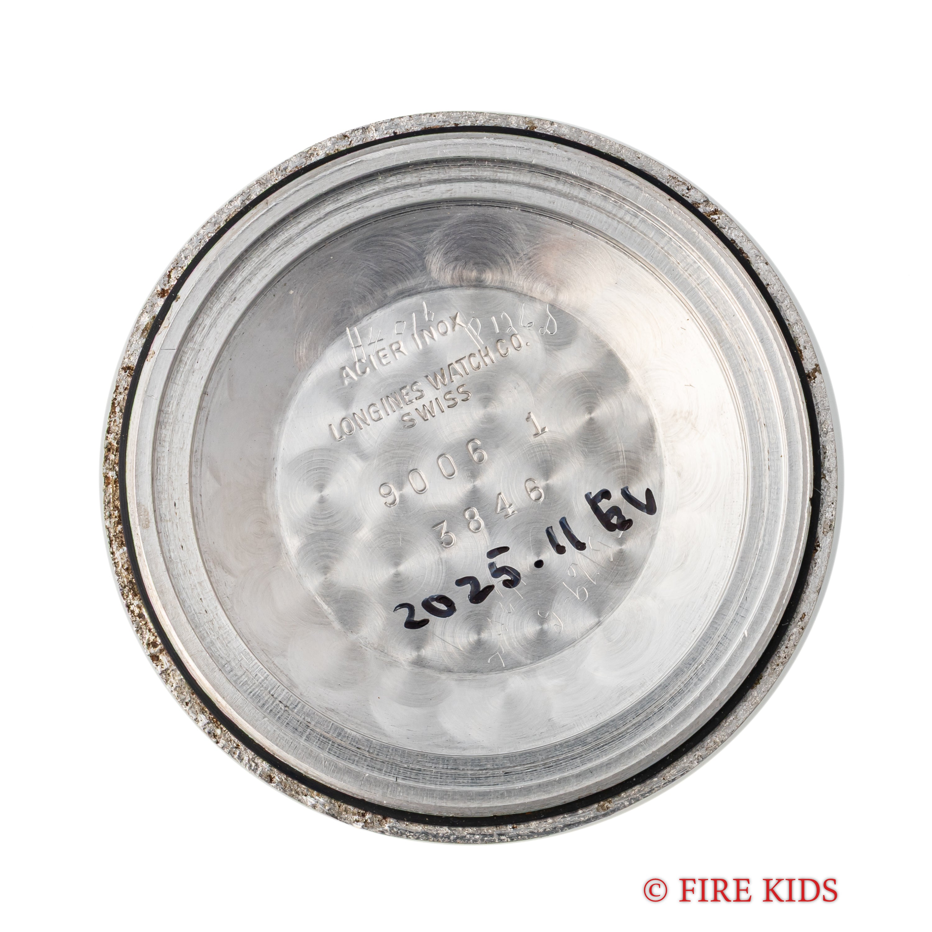 ロンジン オールガード 1955年製 ブラックミラーダイヤル 自動巻 cal. 19AS