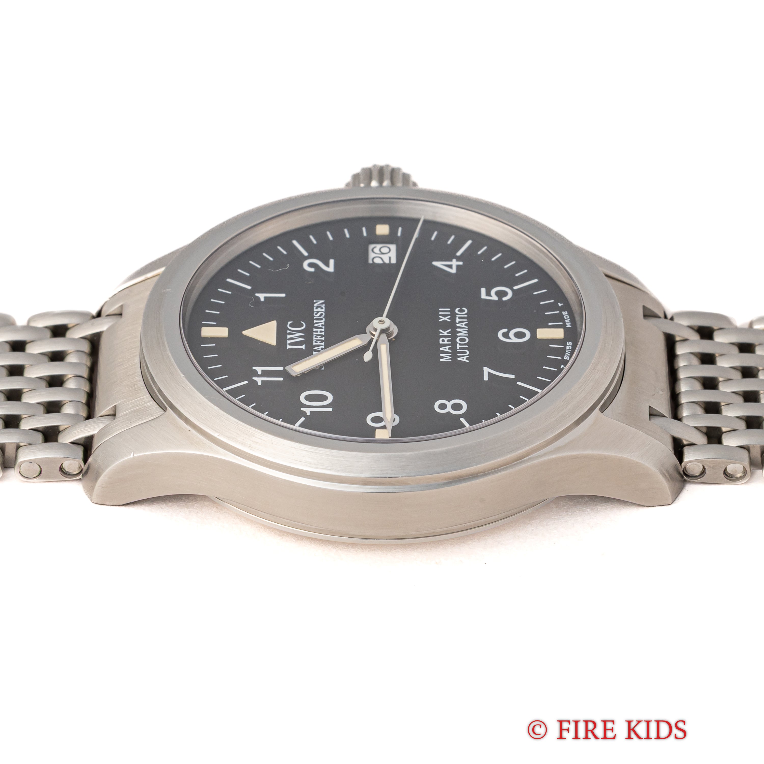 IWC マーク12 1999年製 Cal.884/2 Ref.3241 自動巻き 純正ブレス 箱、ギャラ、タグ付き