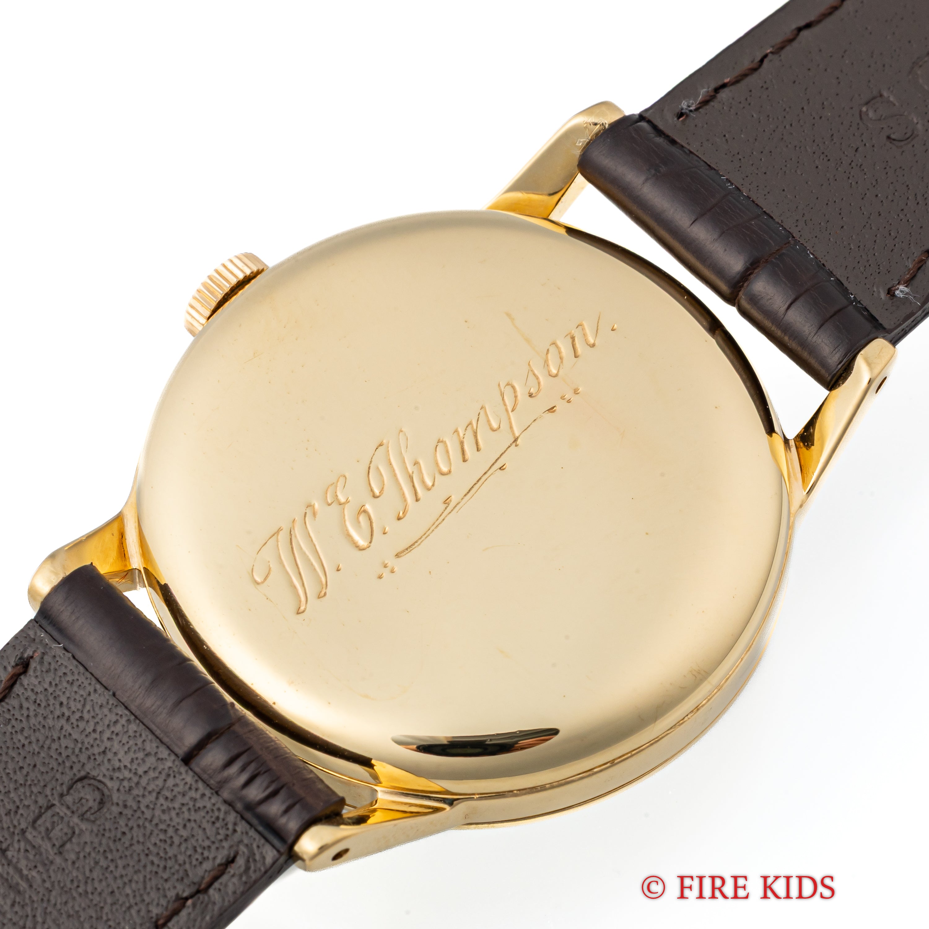 オメガ 30mmキャリバー 1961年製 全アラビア Cal.285 USケース 18金イエローゴールド