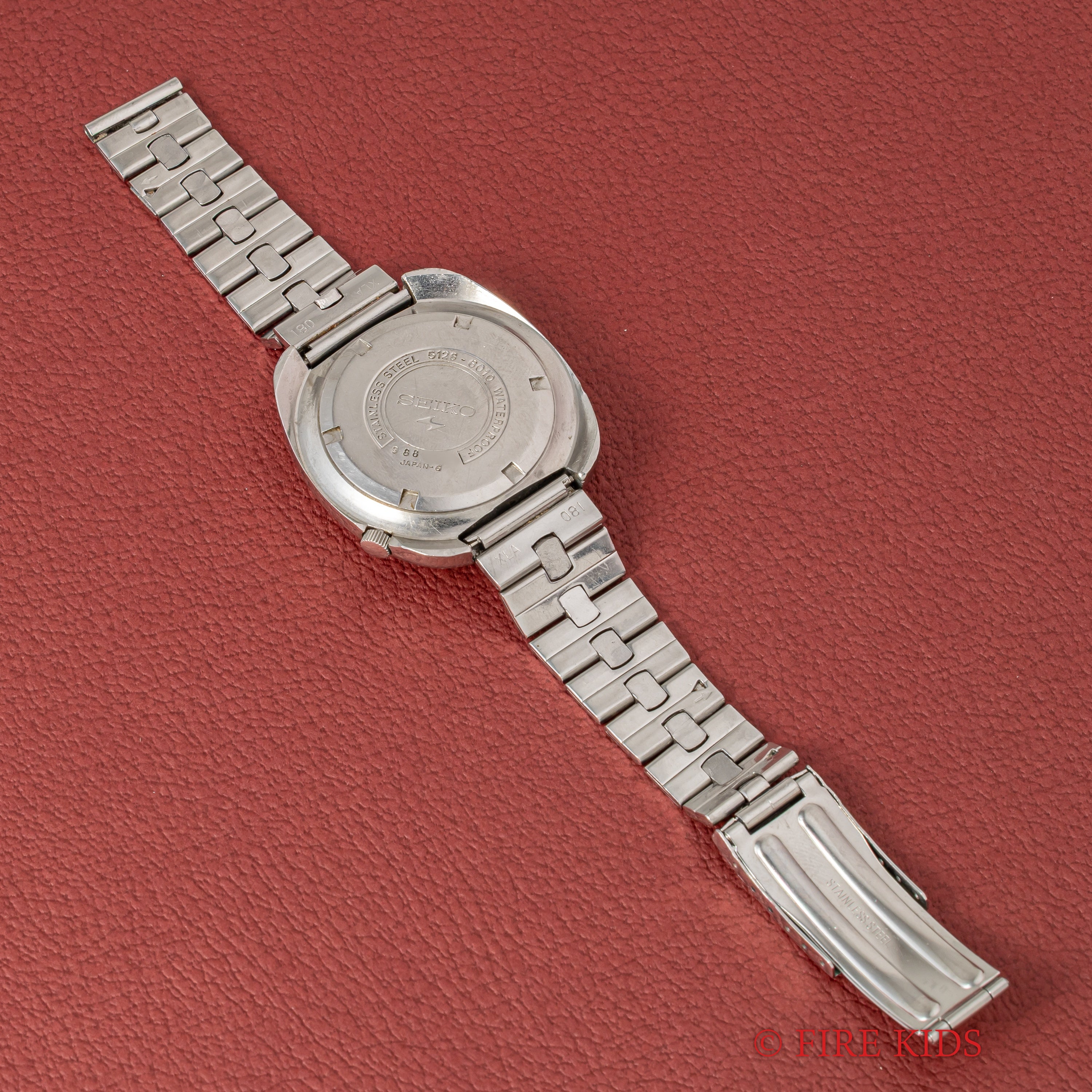 セイコー 5スポーツ 1969年製 インナー回転ベゼル デイデイト自動巻 純正ブレス