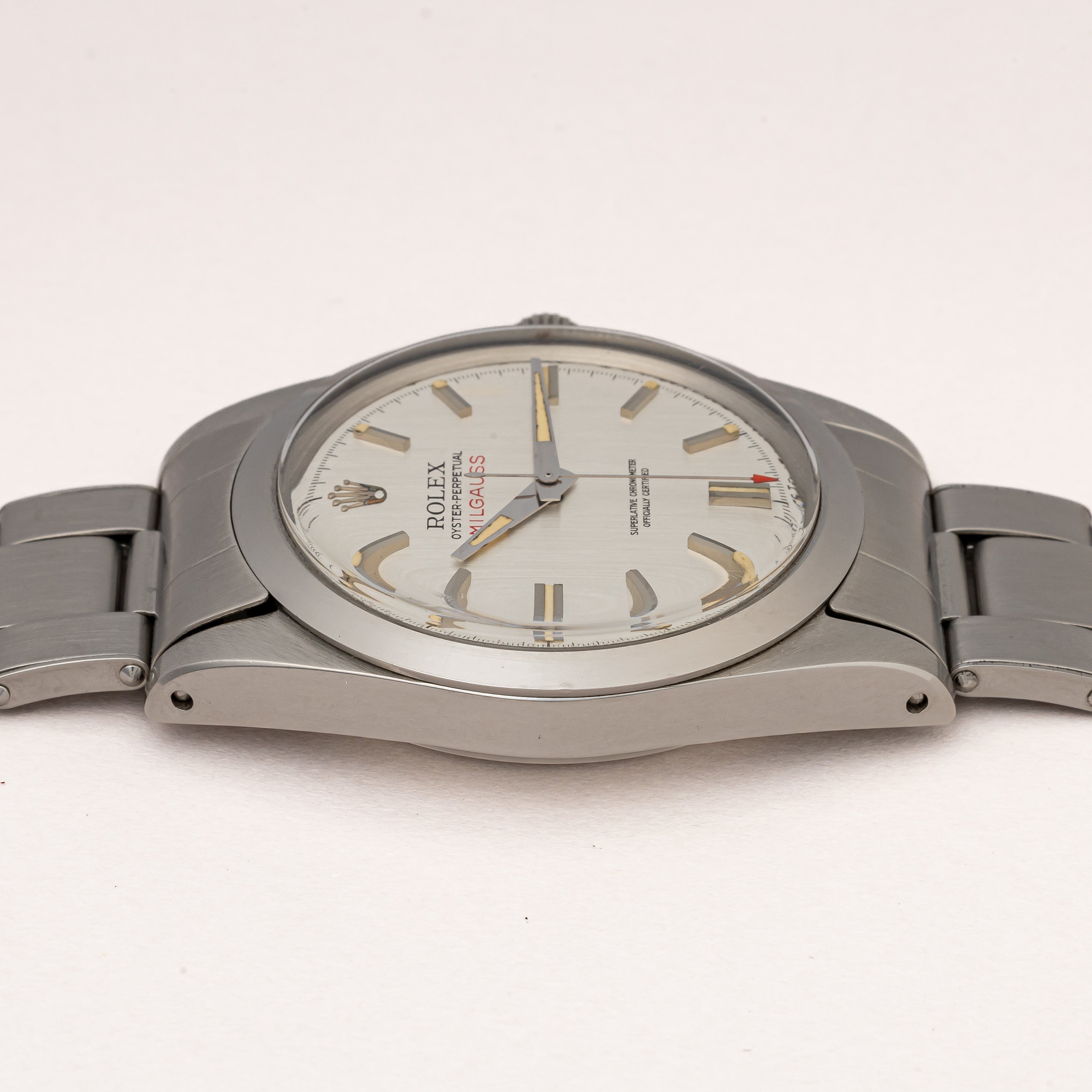 ロレックス ミルガウス 1970年製/昭和45年製 Ref.1019 シルバーダイヤル