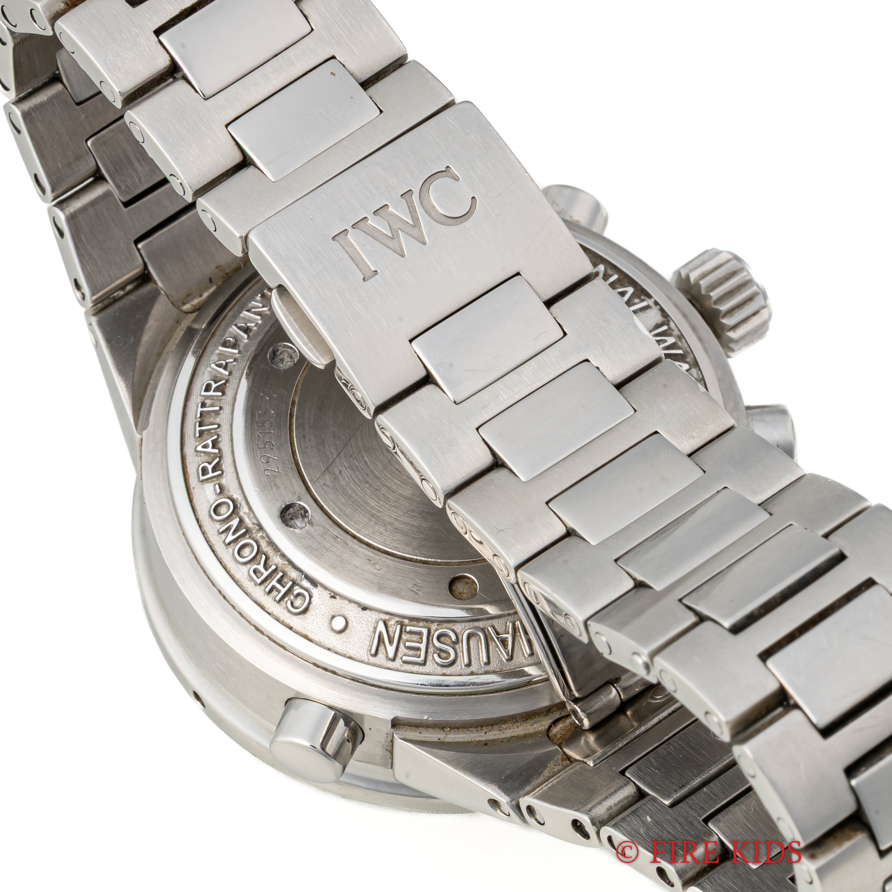 IWC GST ダブルクロノグラフ 2003年製 ラトラパンテ スプリットセコンド自動巻クロノグラフ