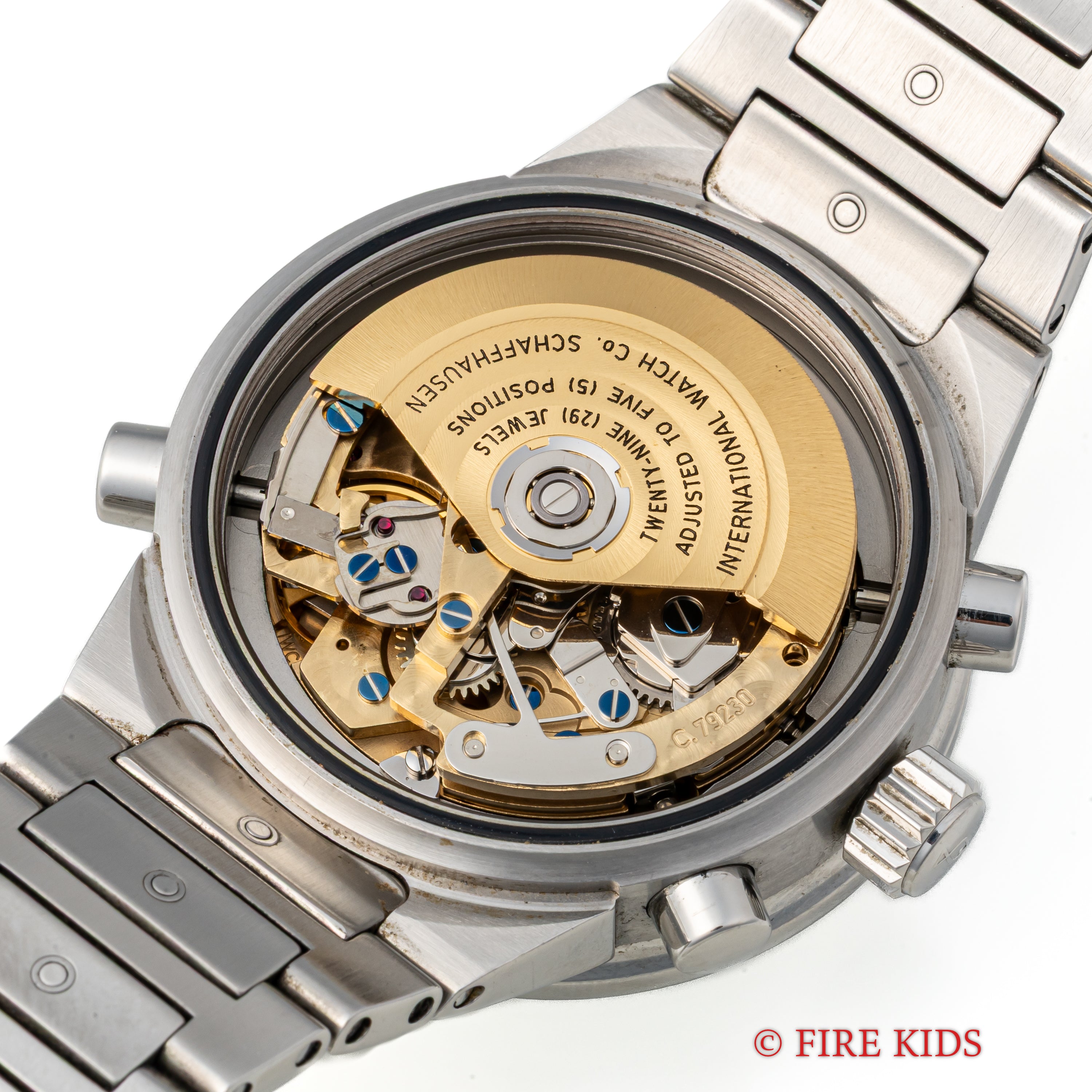 IWC GST ダブルクロノグラフ 2003年製 ラトラパンテ スプリットセコンド自動巻クロノグラフ