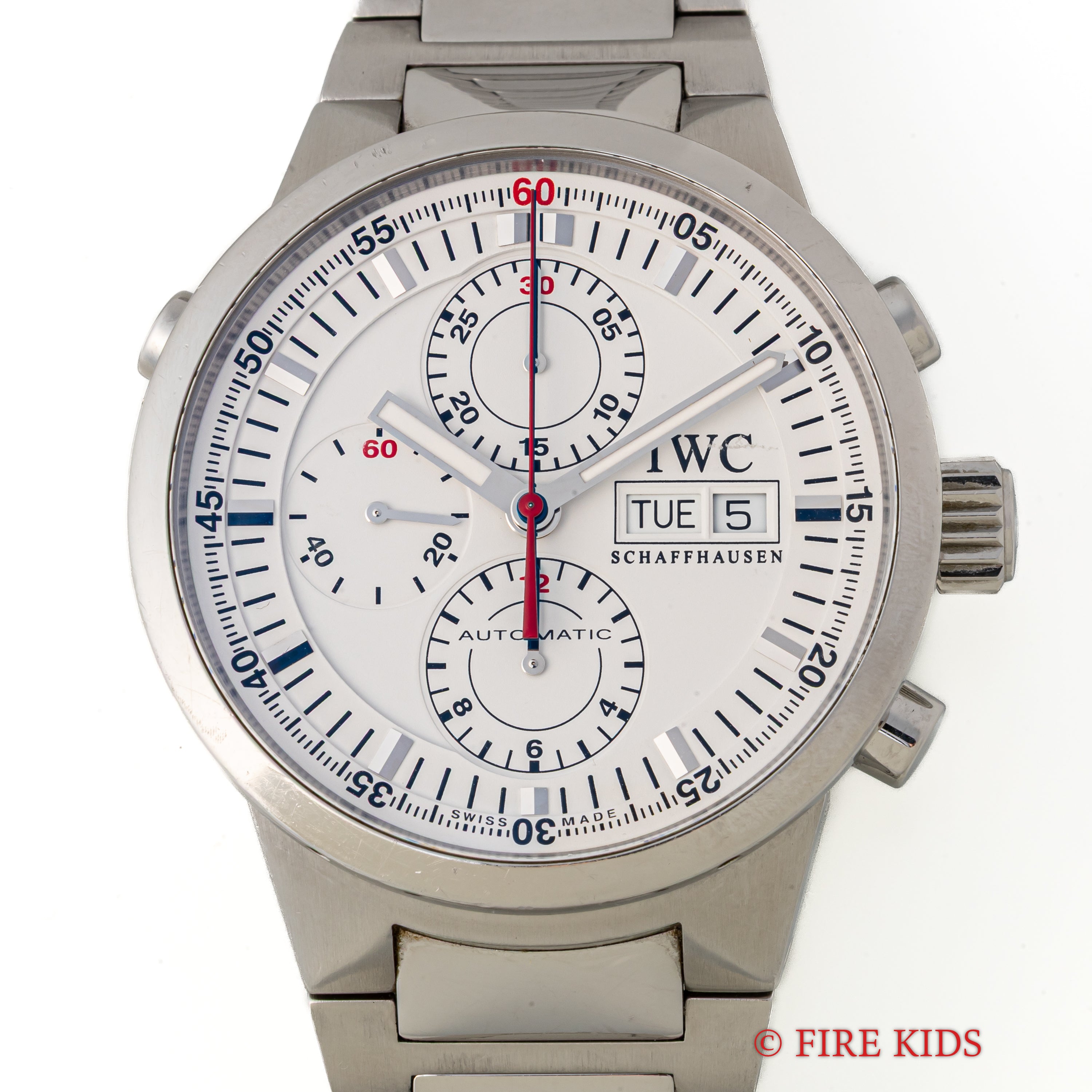 IWC GST ダブルクロノグラフ 2003年製 ラトラパンテ スプリットセコンド自動巻クロノグラフ