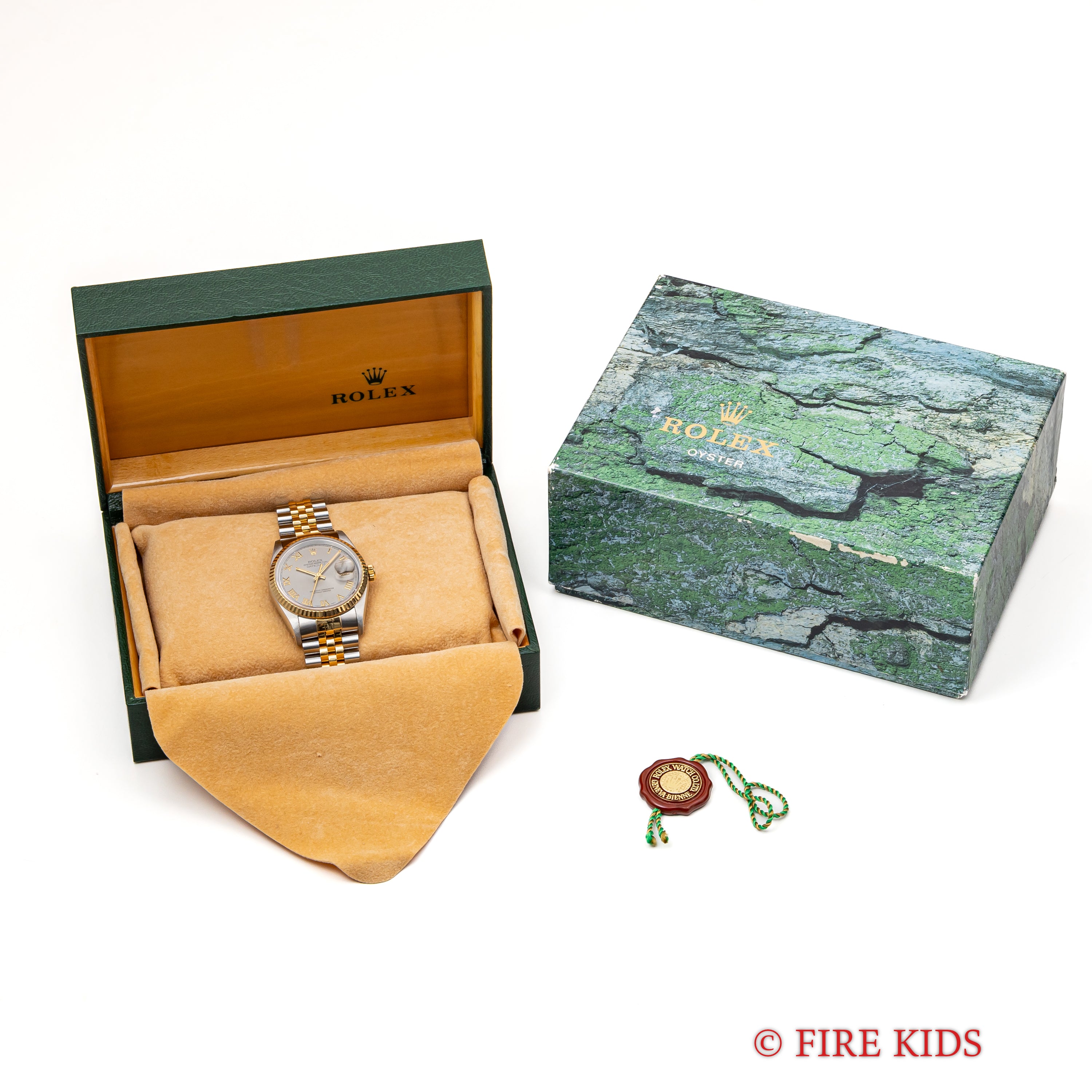 ロレックス デイトジャスト 1991年製 コンビ Ref.16233 グレーローマンダイヤル 純正コンビジュビリーブレス