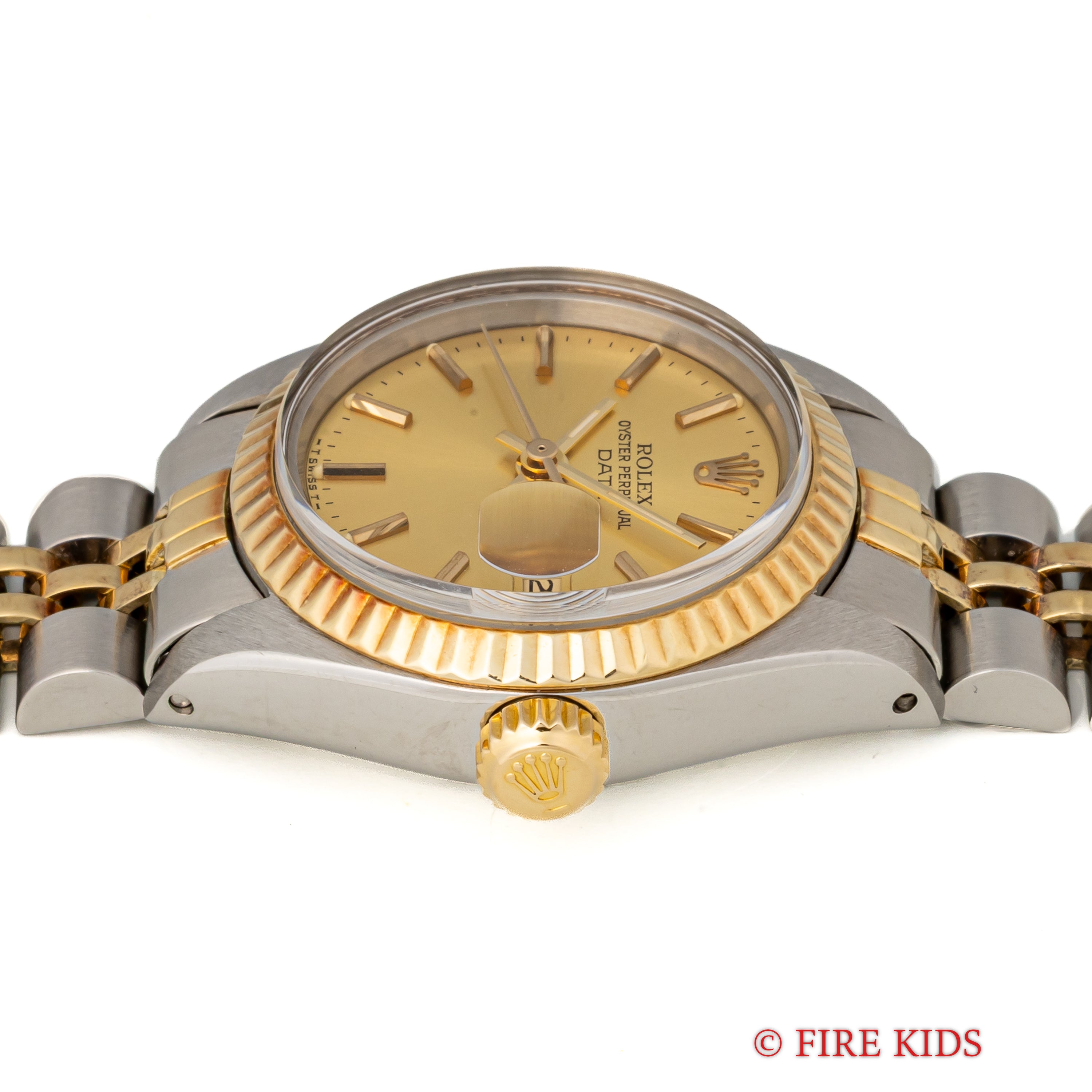 ロレックス オイスターパーペチュアルデイト 1980年製 レディース Ref,6917 自動巻き ギャラ付き