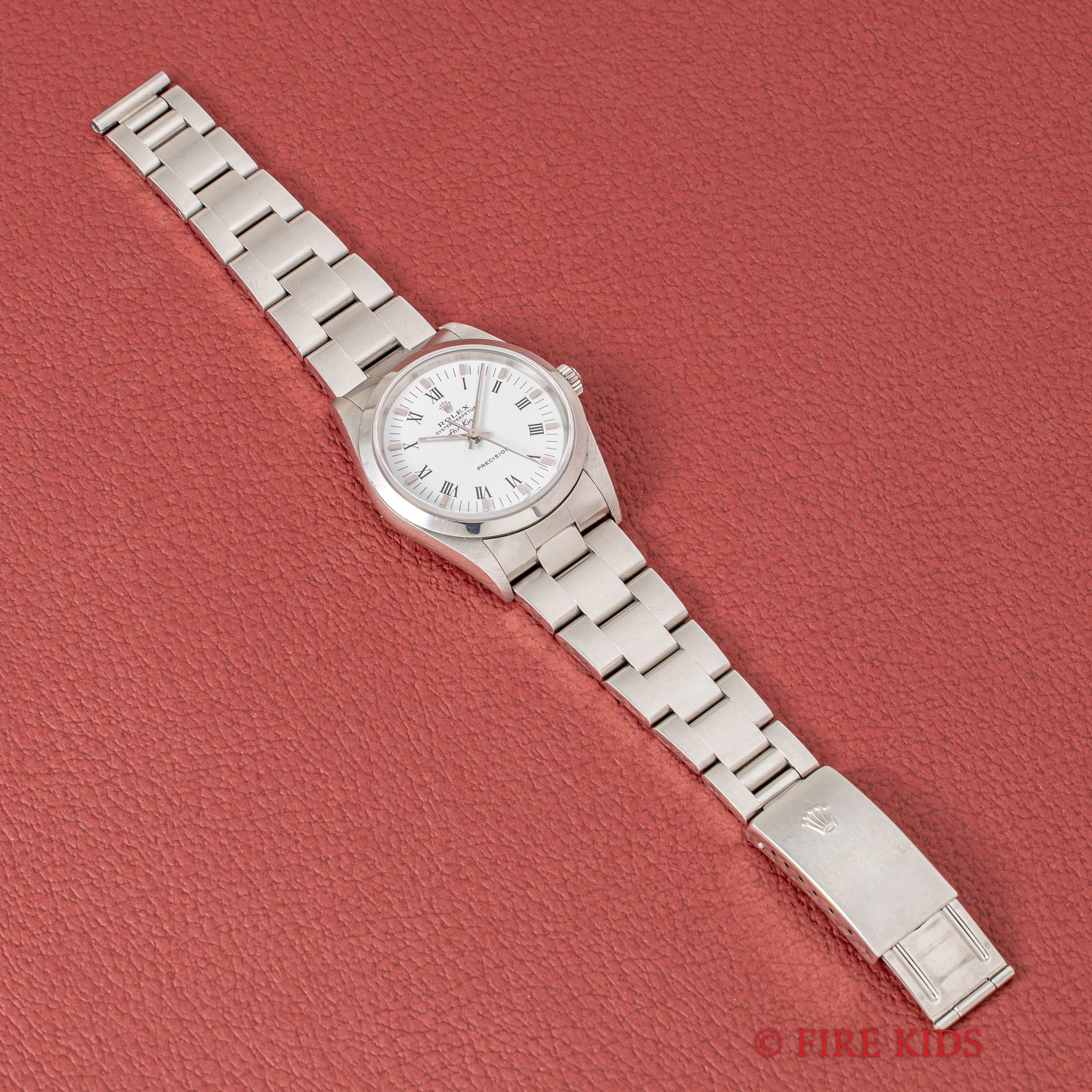 ロレックス エアキング 2000年製 Ref.14000 ホワイトローマンダイヤル