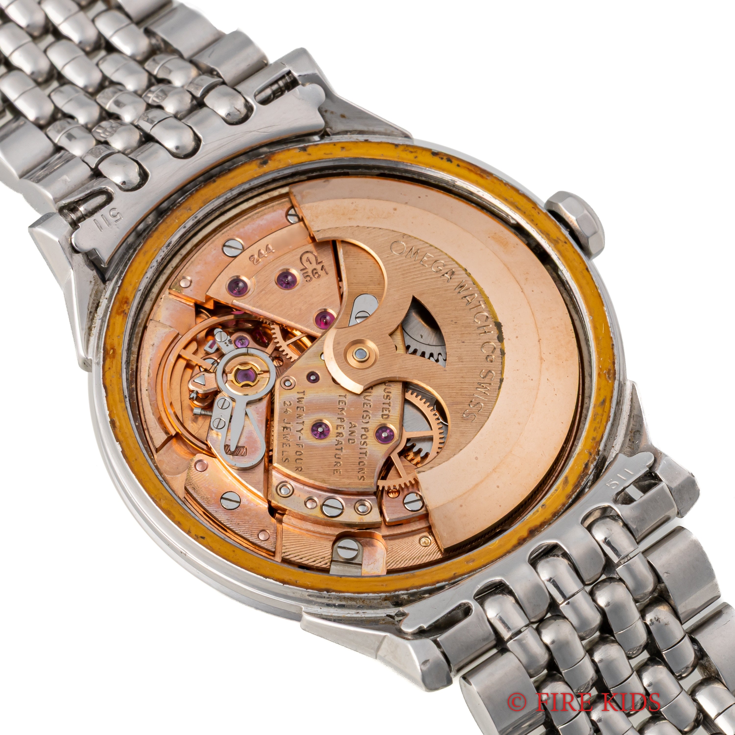 オメガ コンステレーション 12角 1966年製 パイパンダイヤル 自動巻クロノメーター Cal.561 純正ステンレスブレス