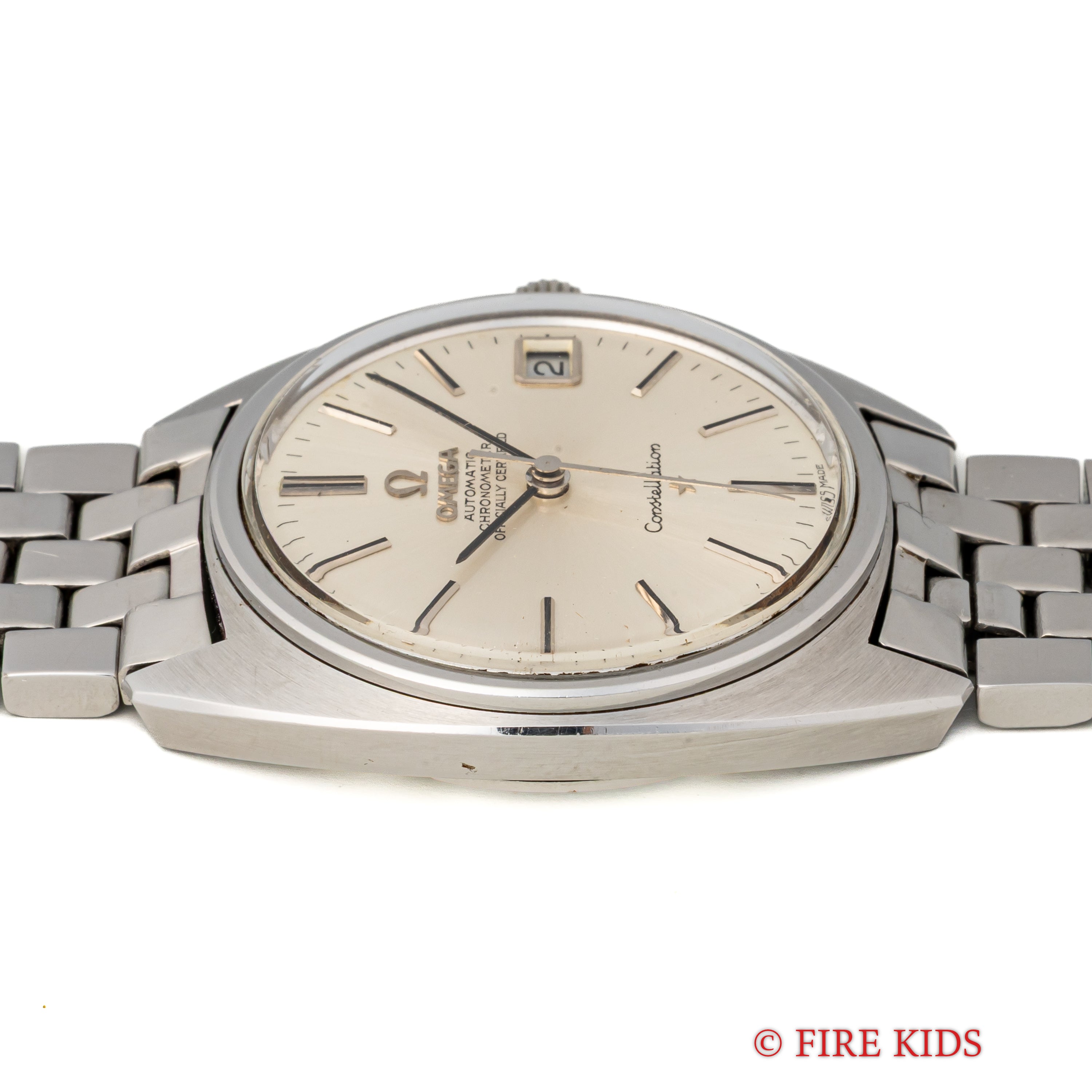 オメガ コンステレーション ジェンタデザイン前期型 1967年製 Ref.168.017 純正ブレス