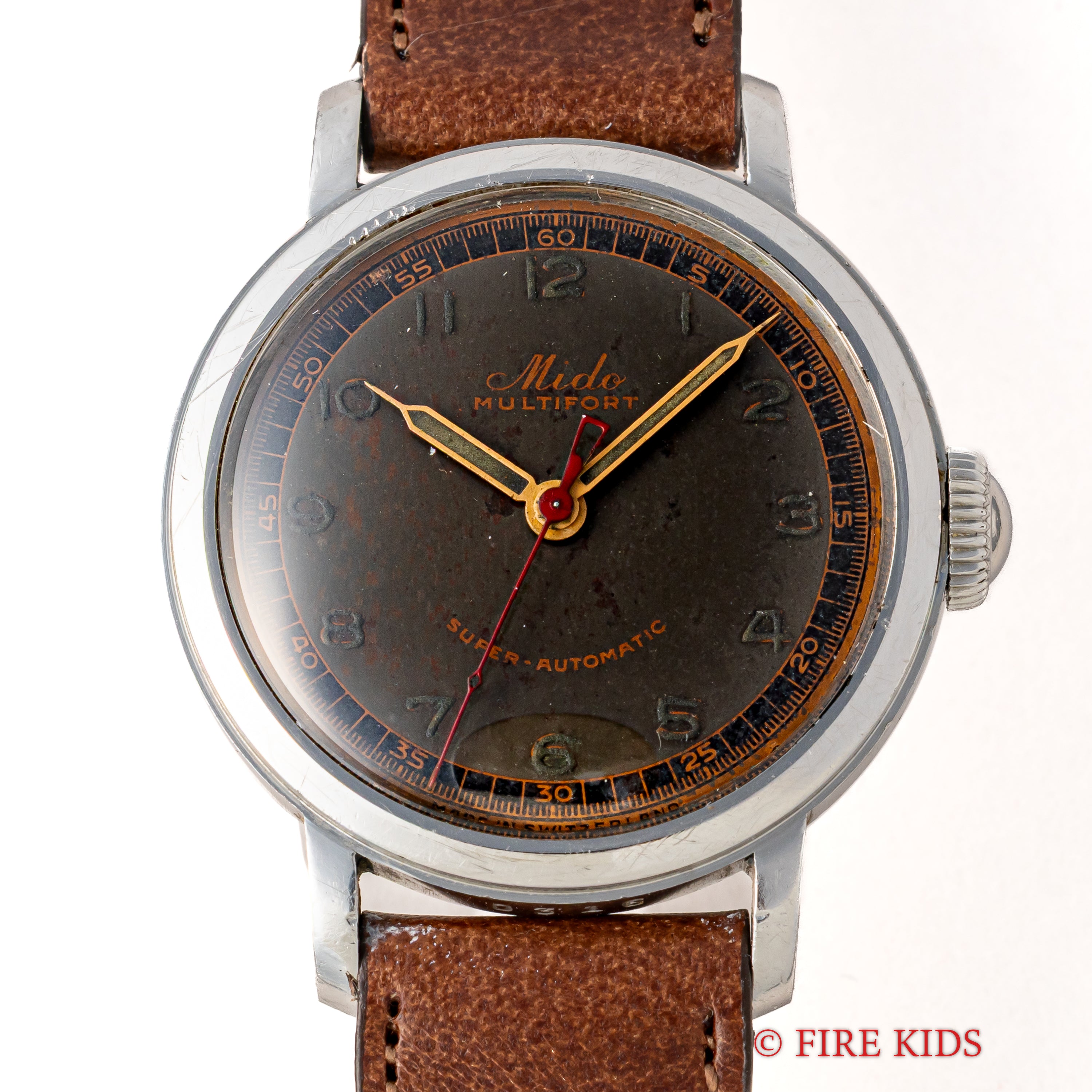 ミドー マルチフォート バンパーオートマチック 1940年代製 Cal.1017