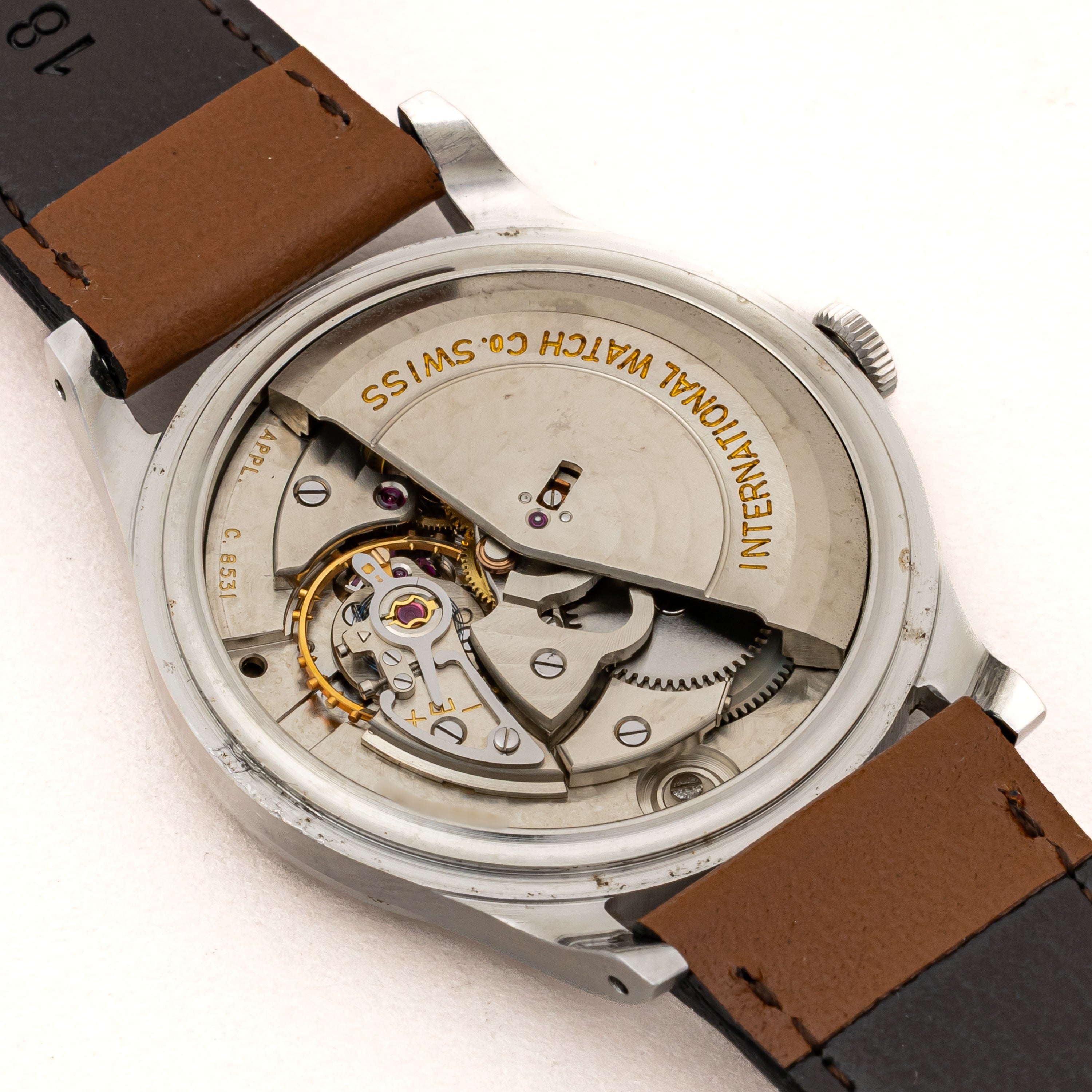 IWC ペラトン式オートマチック Cal.8531 1962年製 寄り目デイト ラウンドケース