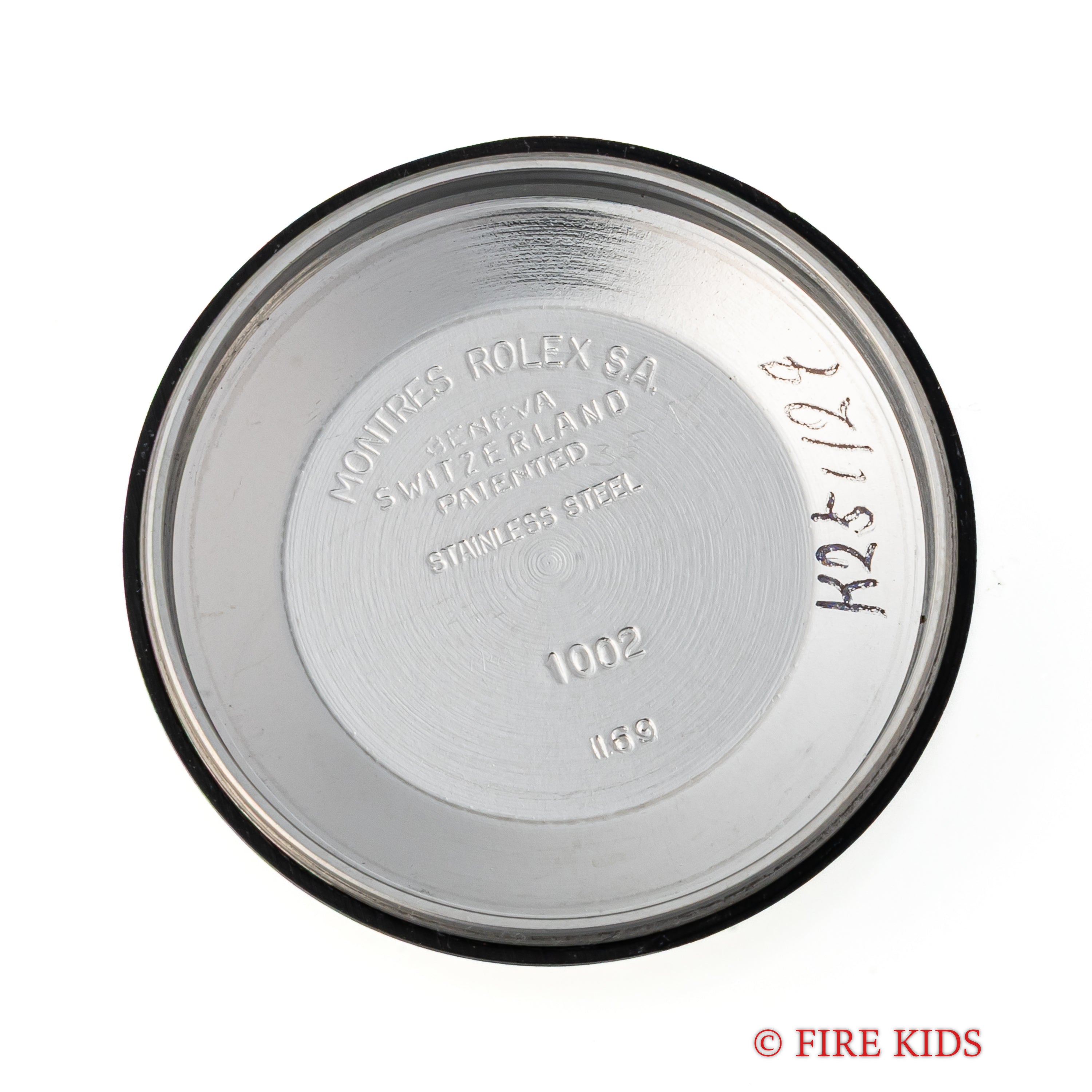 ロレックス オイスターパーペチュアル 1969年製 Ref.1002 シルバーブリックダイヤル