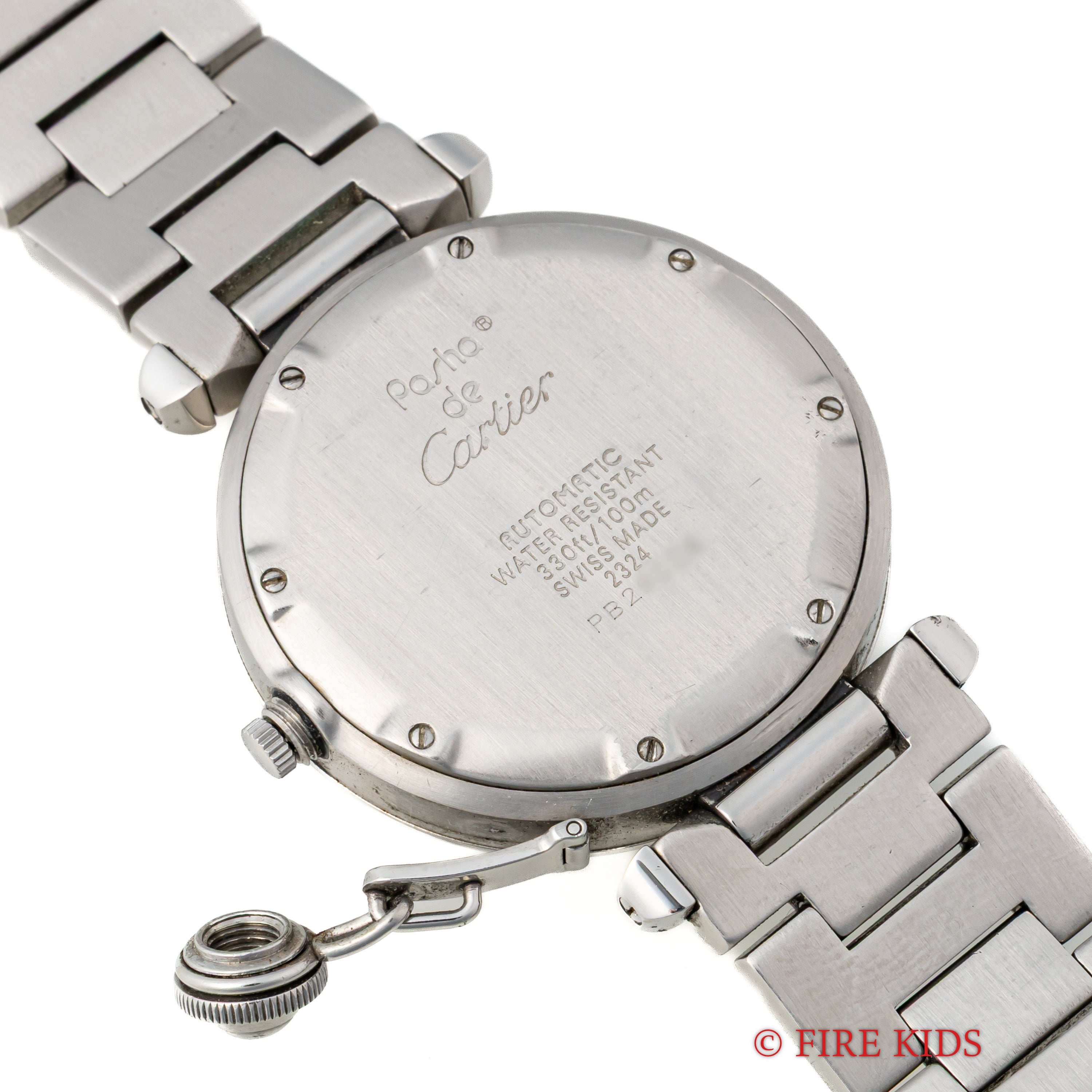 カルティエ パシャC 1990年代製 Ref.2324 ホワイトダイヤル