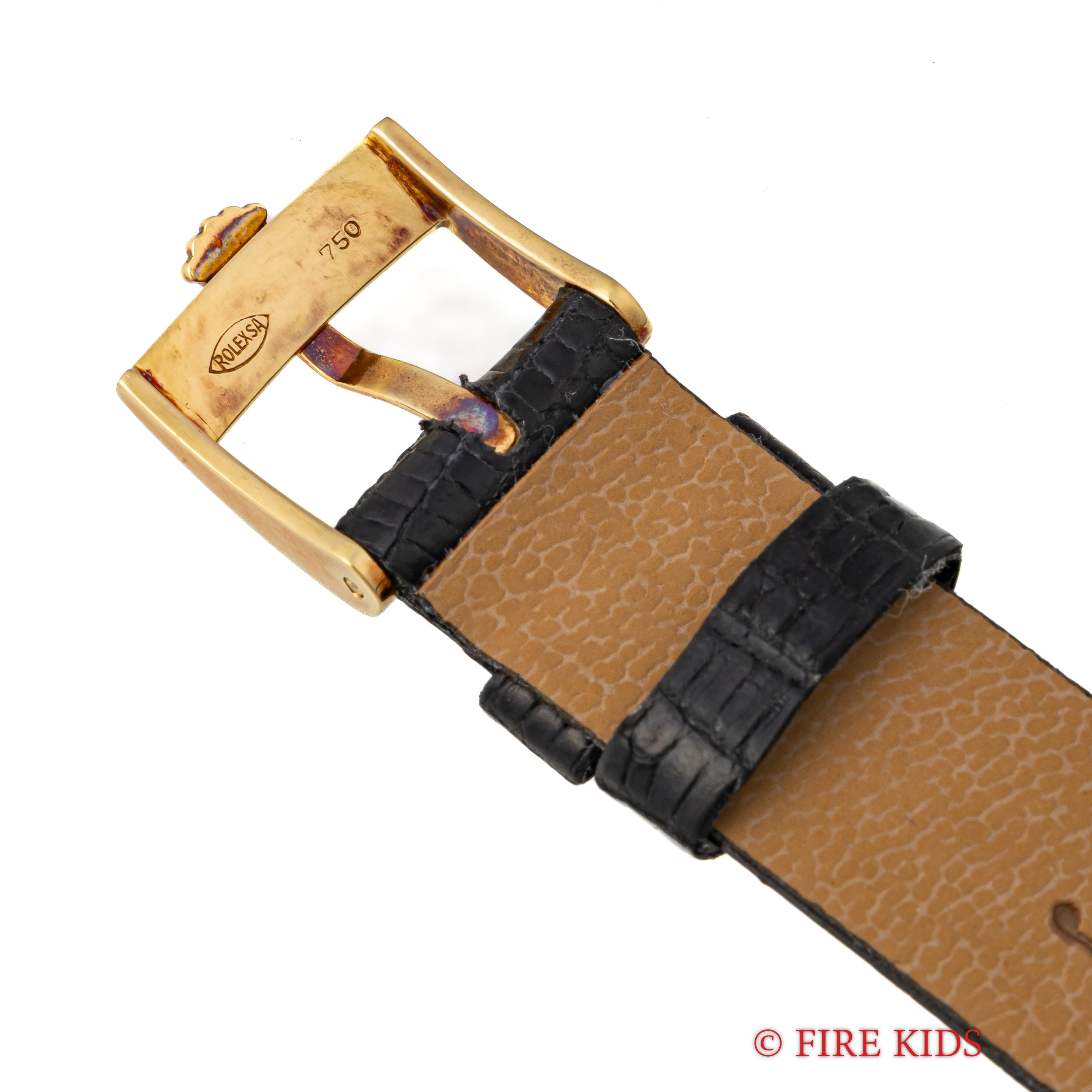 ロレックス 18金無垢チェリーニ 1990~1991年製 Ref.4084 純正18金無垢尾錠付き 手巻き